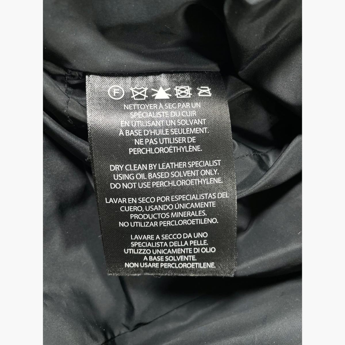 Mackage Kent Brown Fur Black Jacket