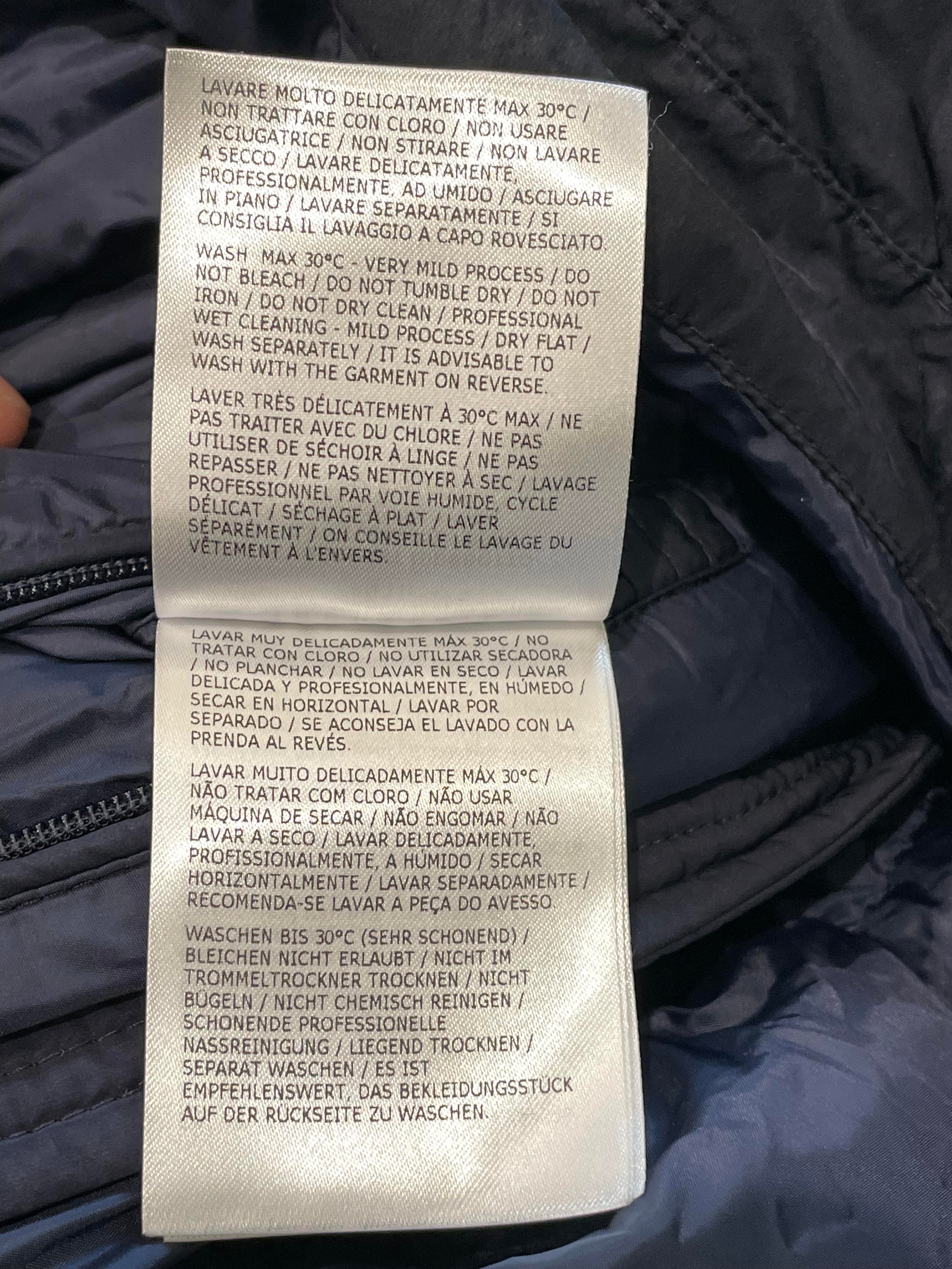 Moncler "Corborant" Navy RWB Stripe Jacket