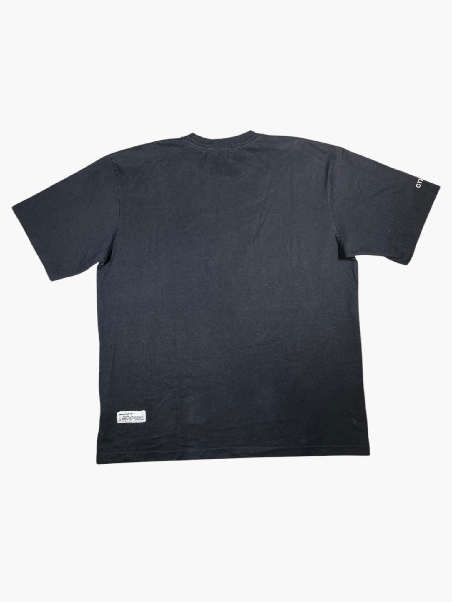 Heron Preston Black Swan Pink & Green Tee