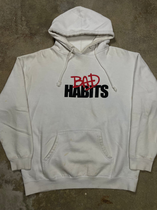 VLONE Bad Habits Hoodie White XL Used