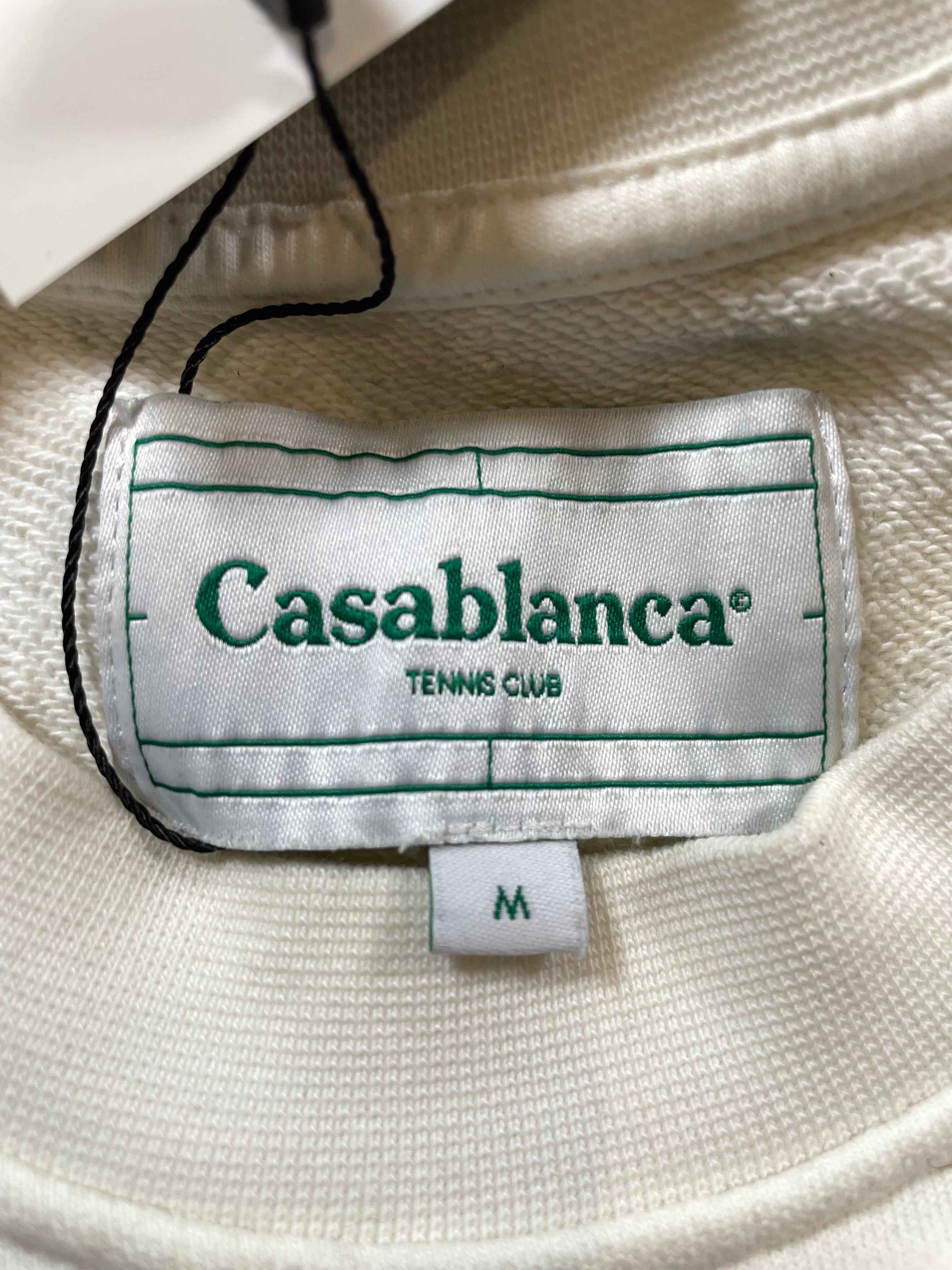 Casablanca Graphic White Crewneck