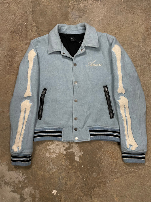 Amiri Bone Varsity Baby Blue Used 48 (Medium)