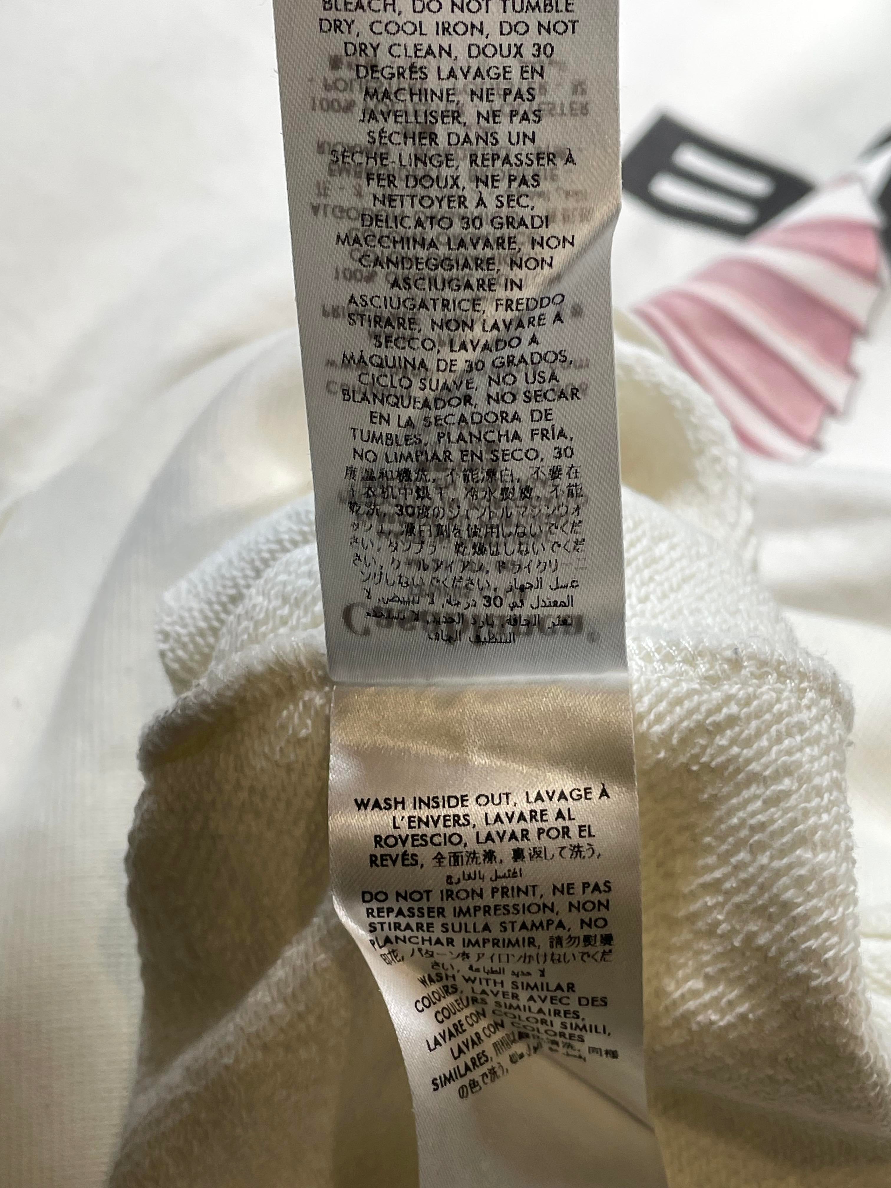 Casablanca Graphic White Crewneck