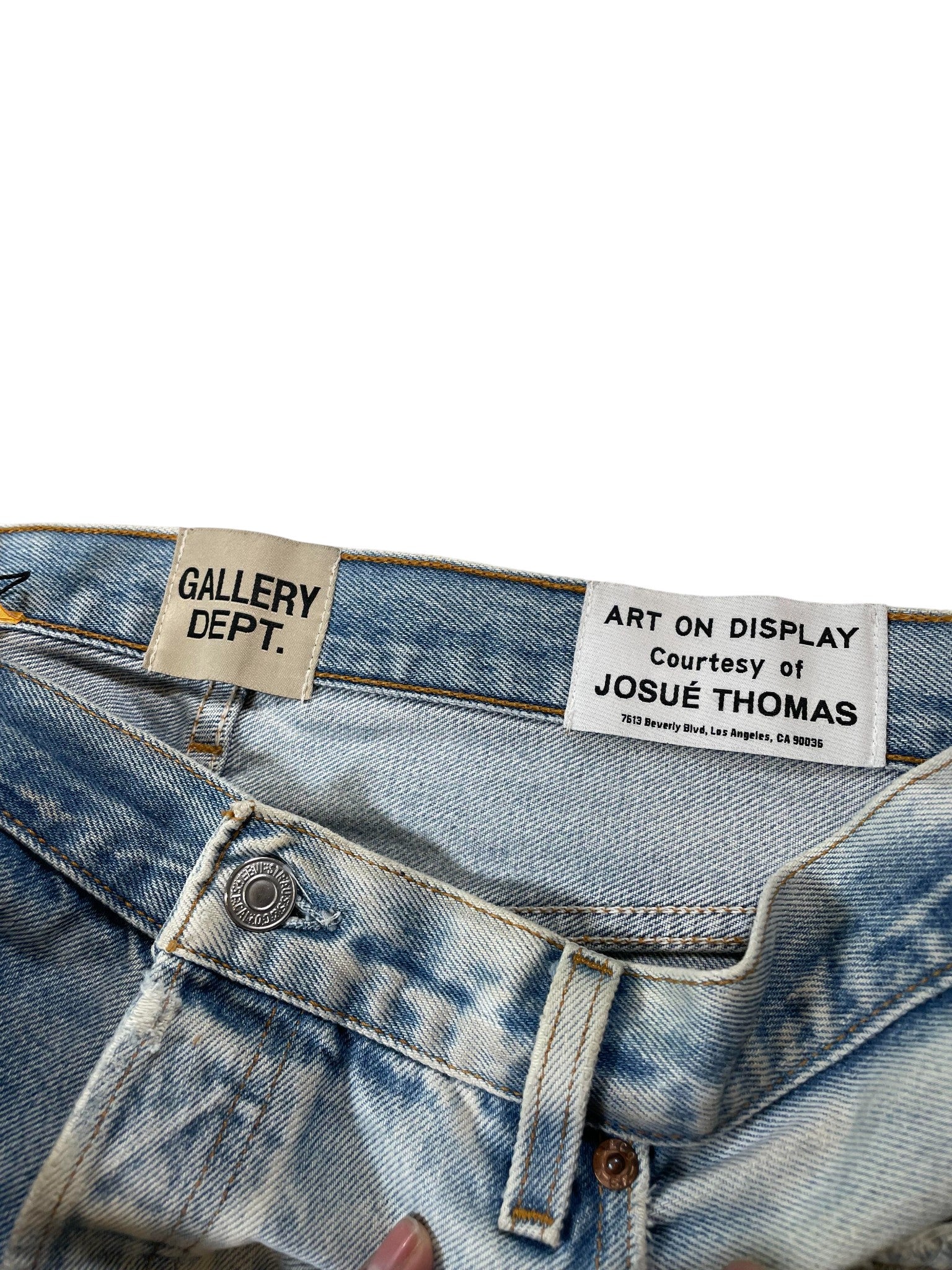 Gallery Dept Light Wash Reworked Jeans