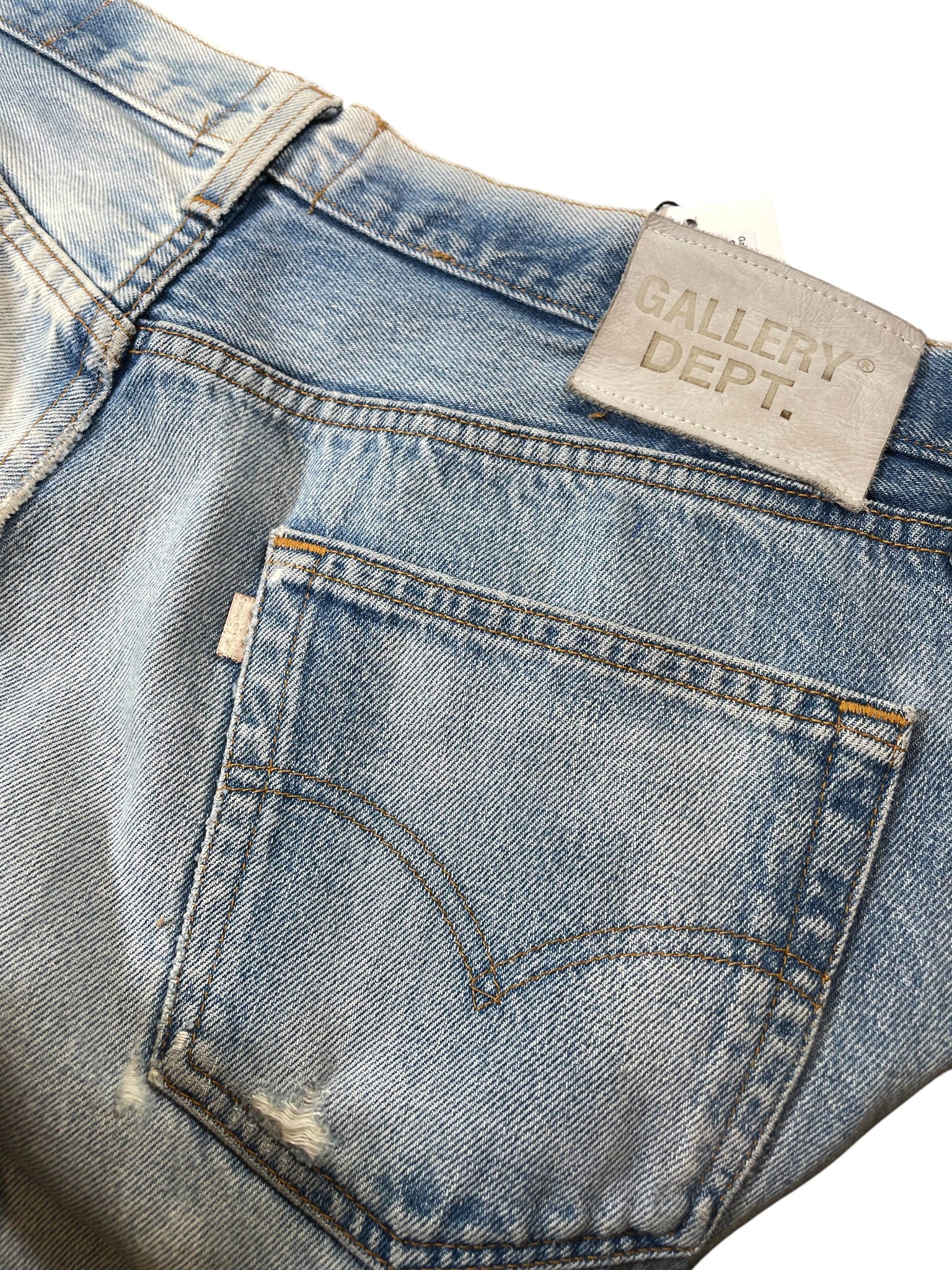 Gallery Dept Light Wash Reworked Jeans