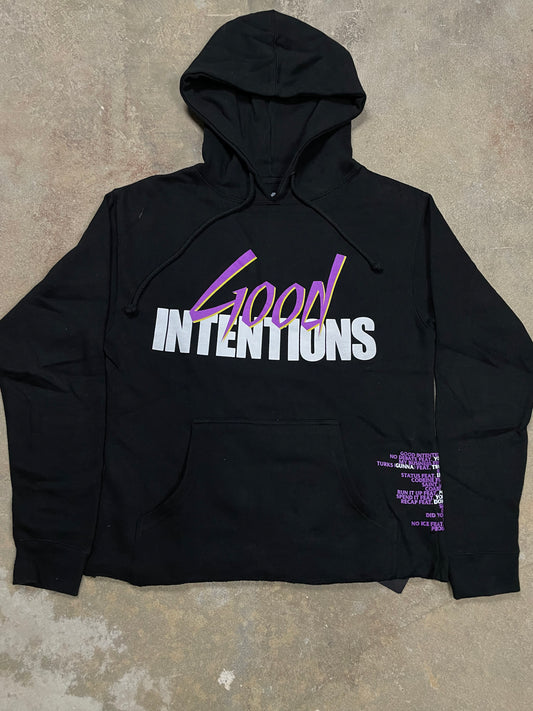 Nav Good Intentions Hoodie Black Small Used