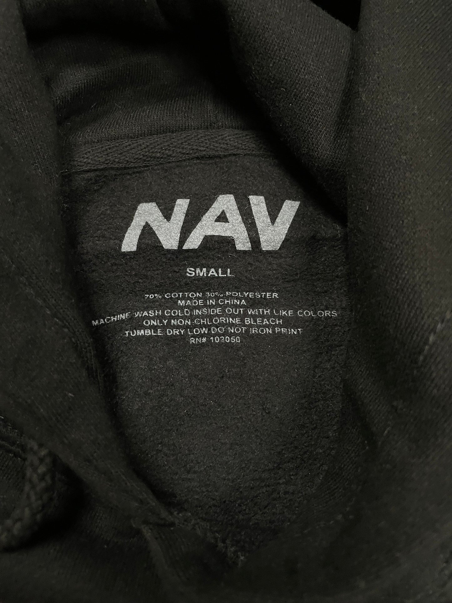 Nav Good Intentions Hoodie Black Small Used