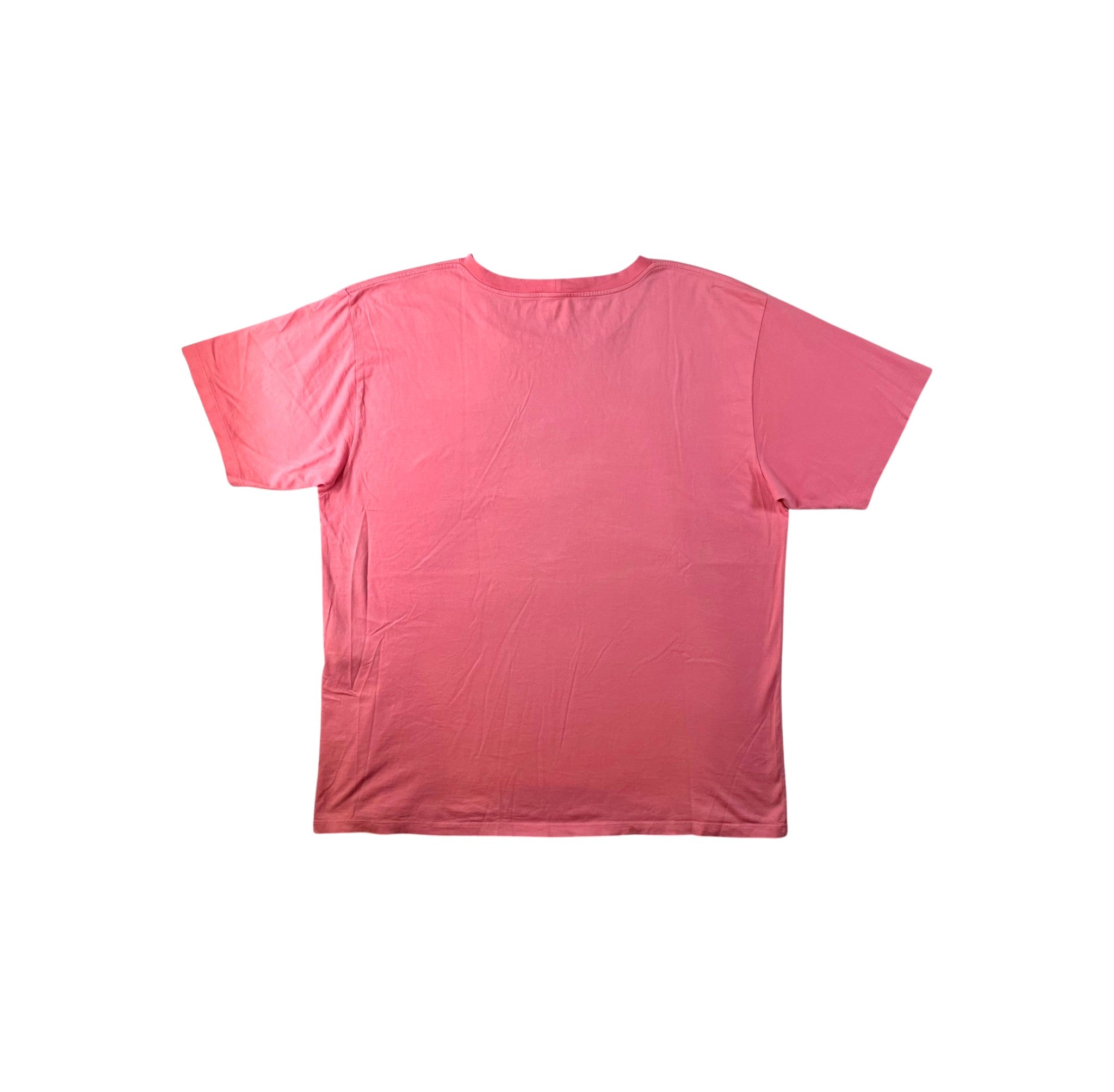 Celine Logo Pink & White Tee