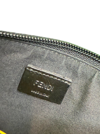 Fendi All Over Brown & Yellow Wallet