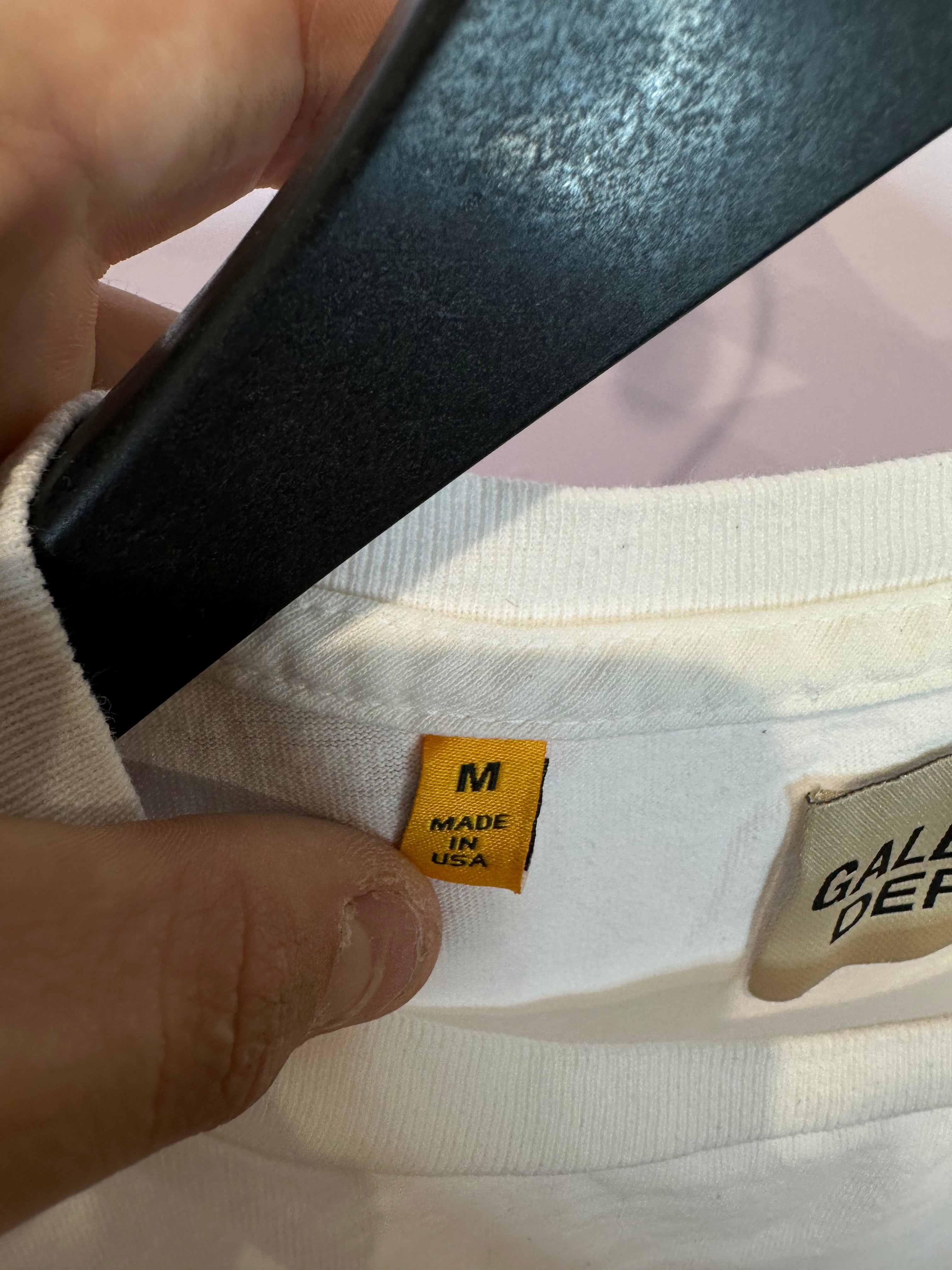 Gallery Dept G-Ball Tee White Used Medium