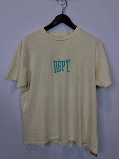 Gallery Dept Tee Cream Baby Blue Used Small