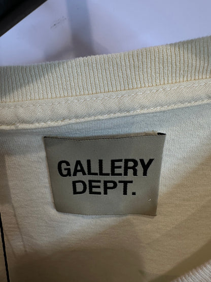 Gallery Dept Tee Cream Baby Blue Used Small