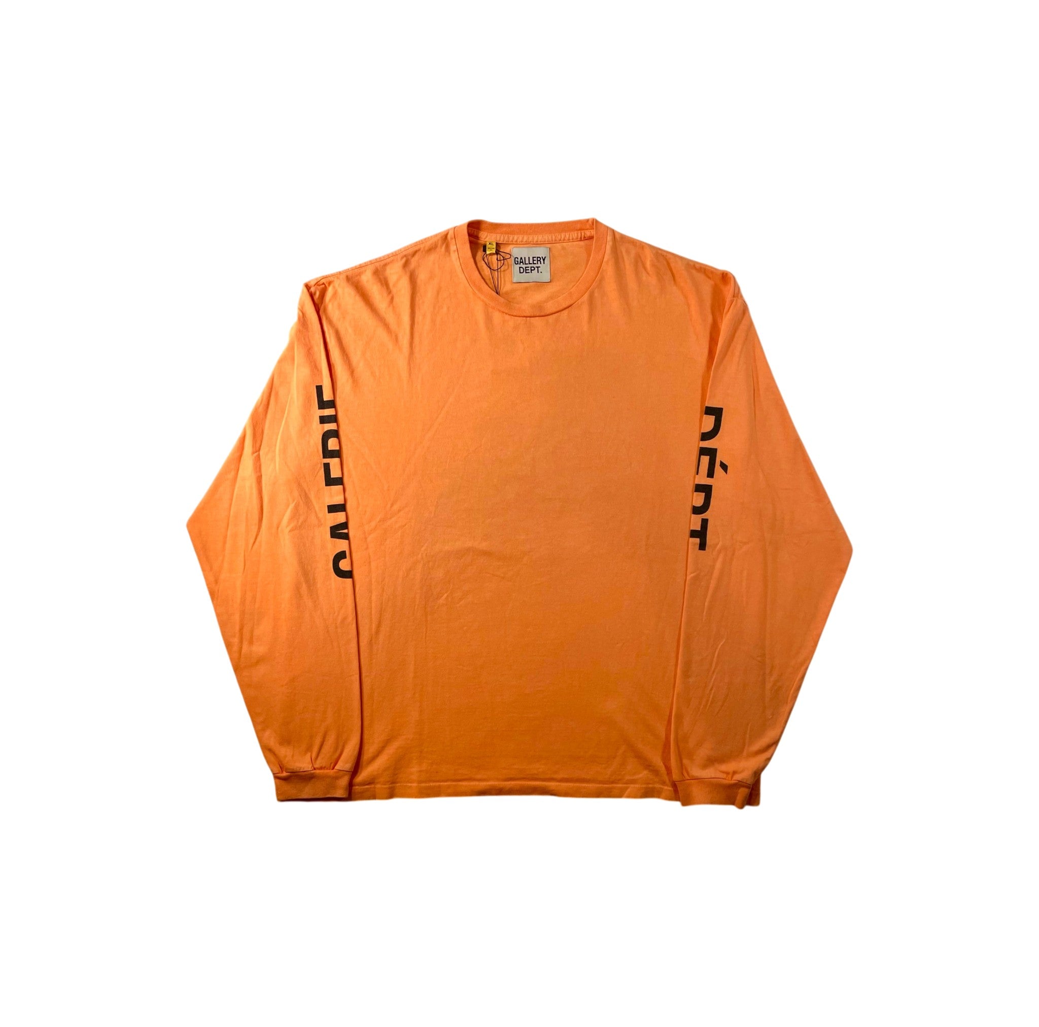 Gallery Dept LS Orange & Black Tee