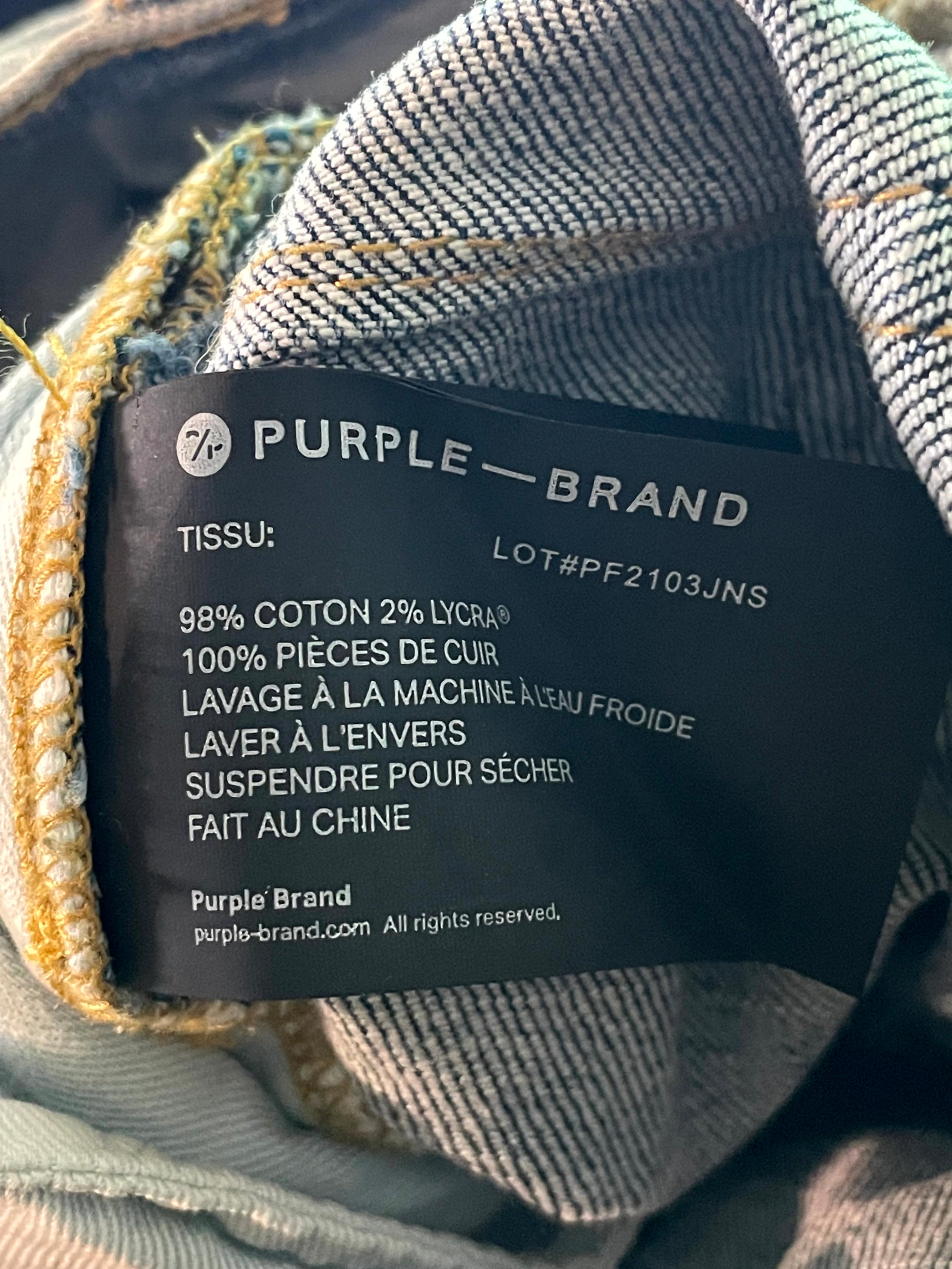 Purple Brand Vintage Wash Jeans