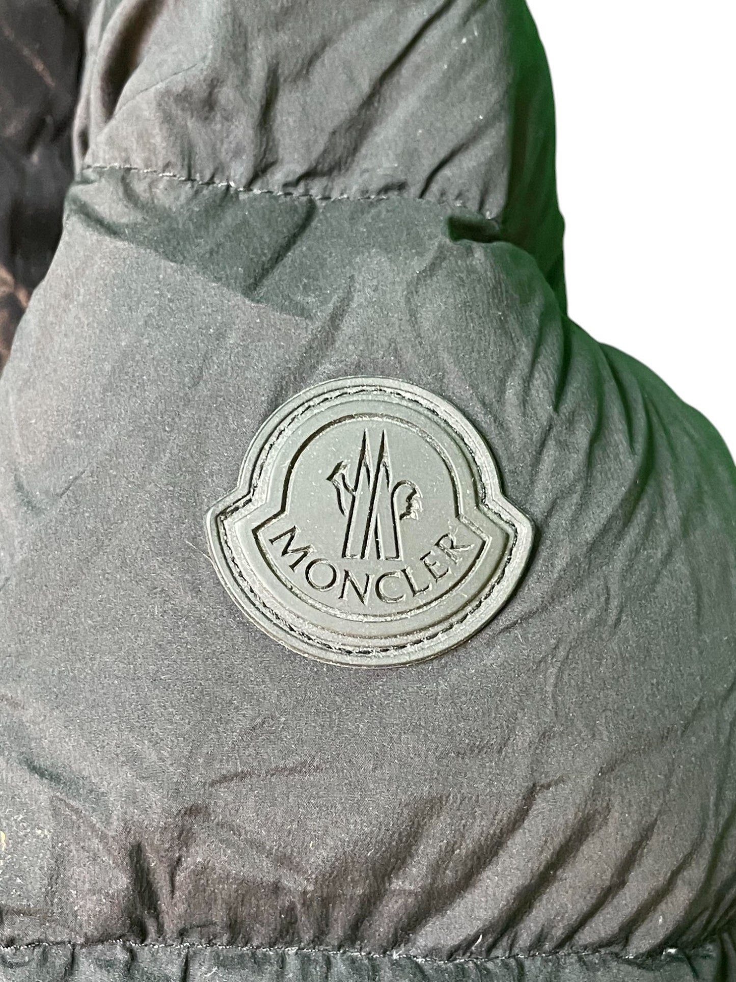 Moncler "Tonal" Black Puffer Coat