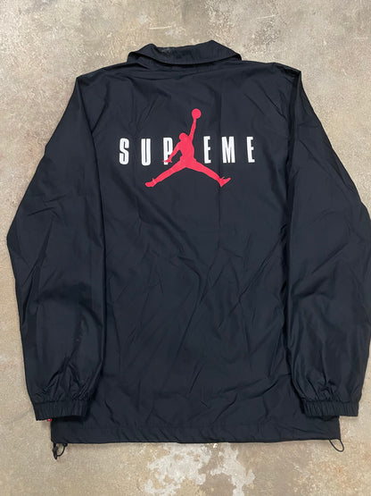 Supreme x Jordan Track Jacket Back Large Used