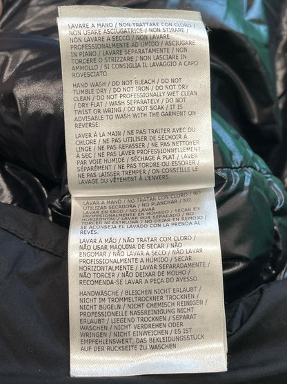 Moncler "Tonal" Black Puffer Coat