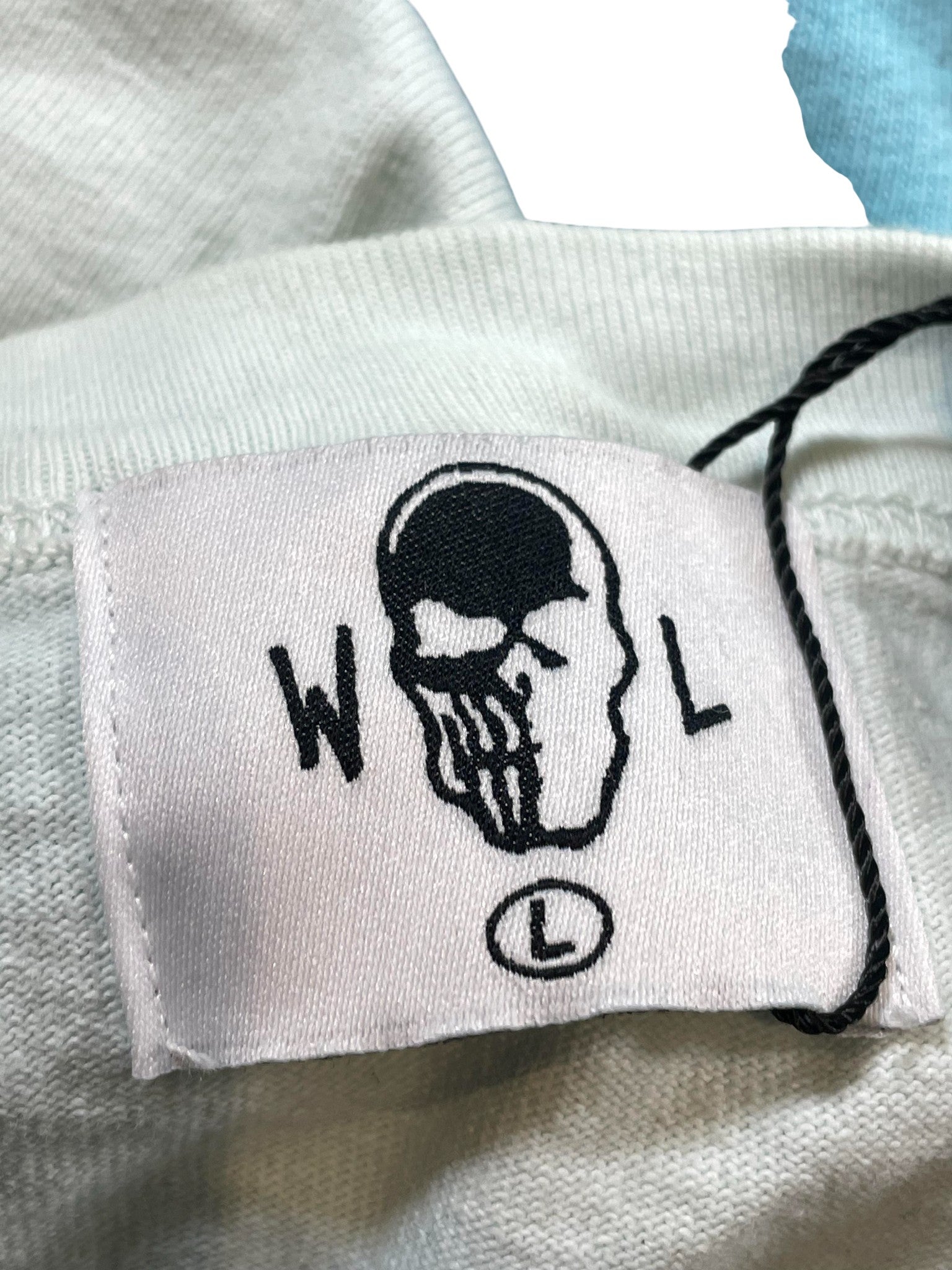 Warren Lotas 'Melting' Baby Blue Tee