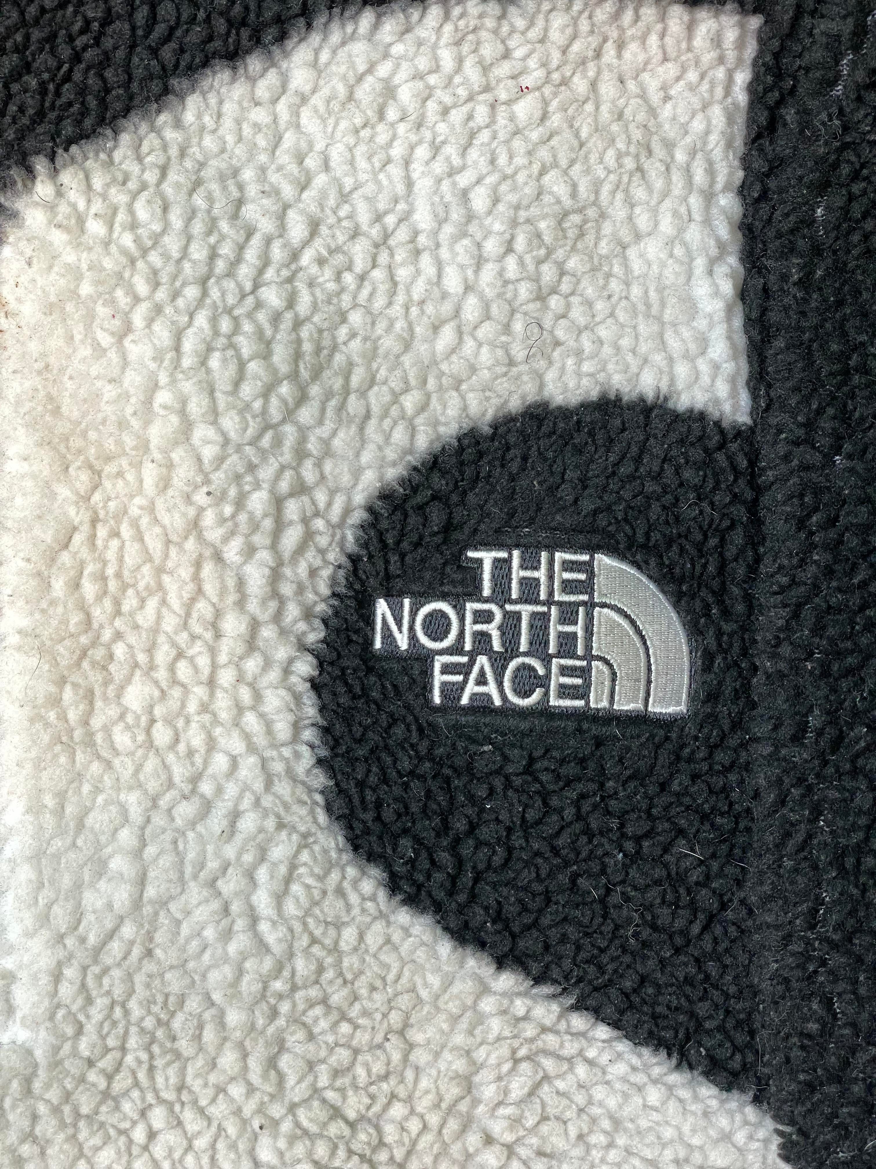 Supreme TNF S Logo Black Fleece Jacket