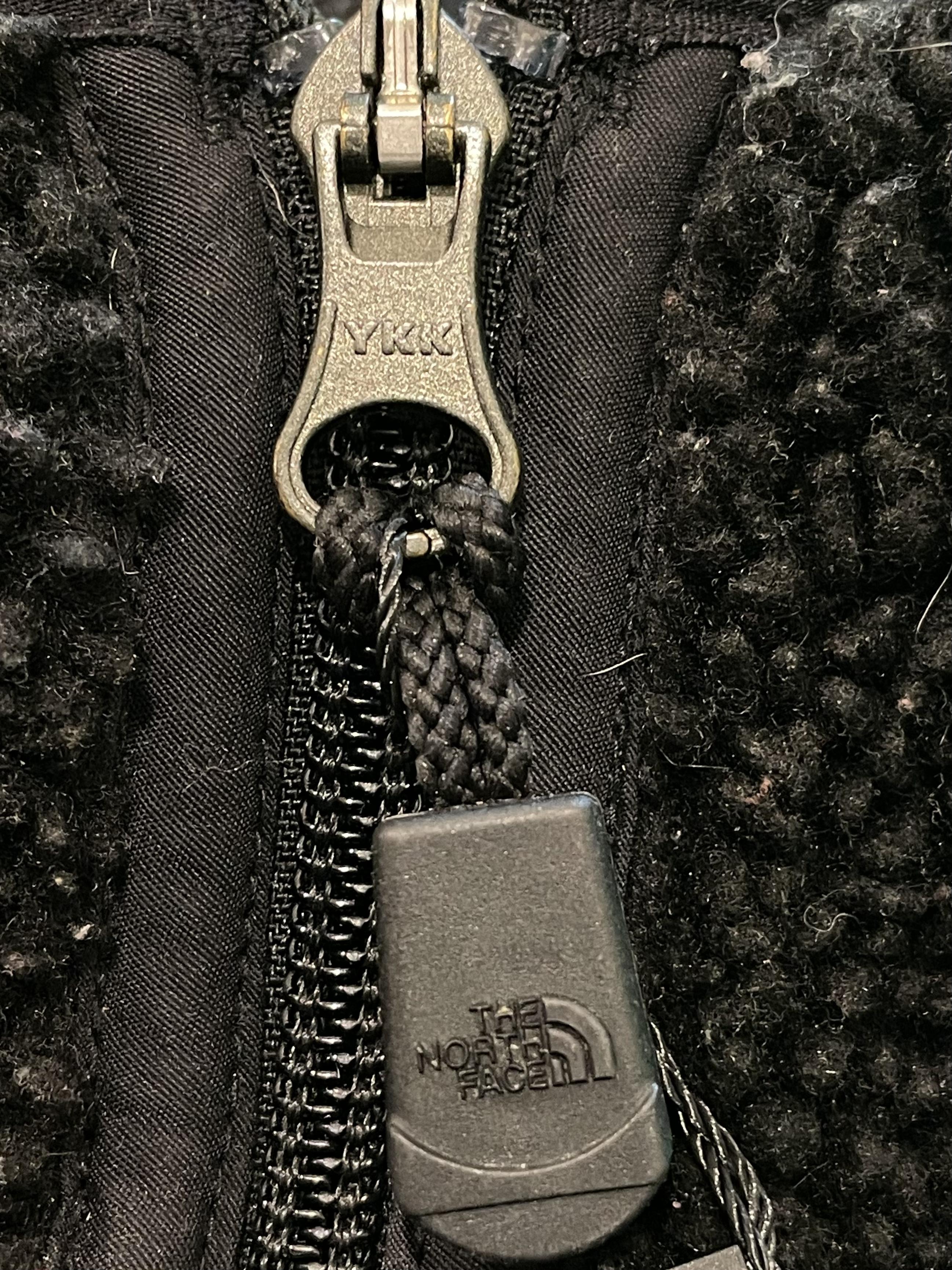 Supreme TNF S Logo Black Fleece Jacket