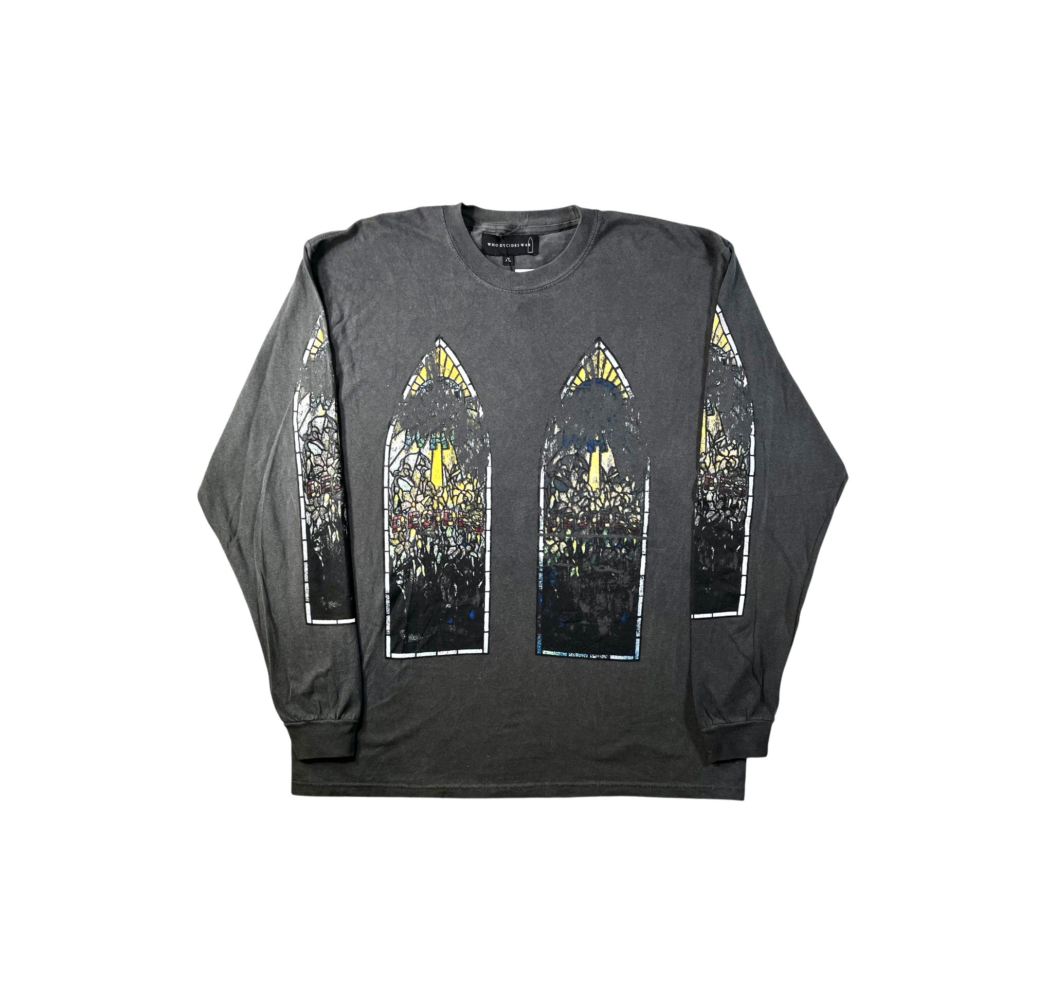 WDW Long Sleeves Black Tee