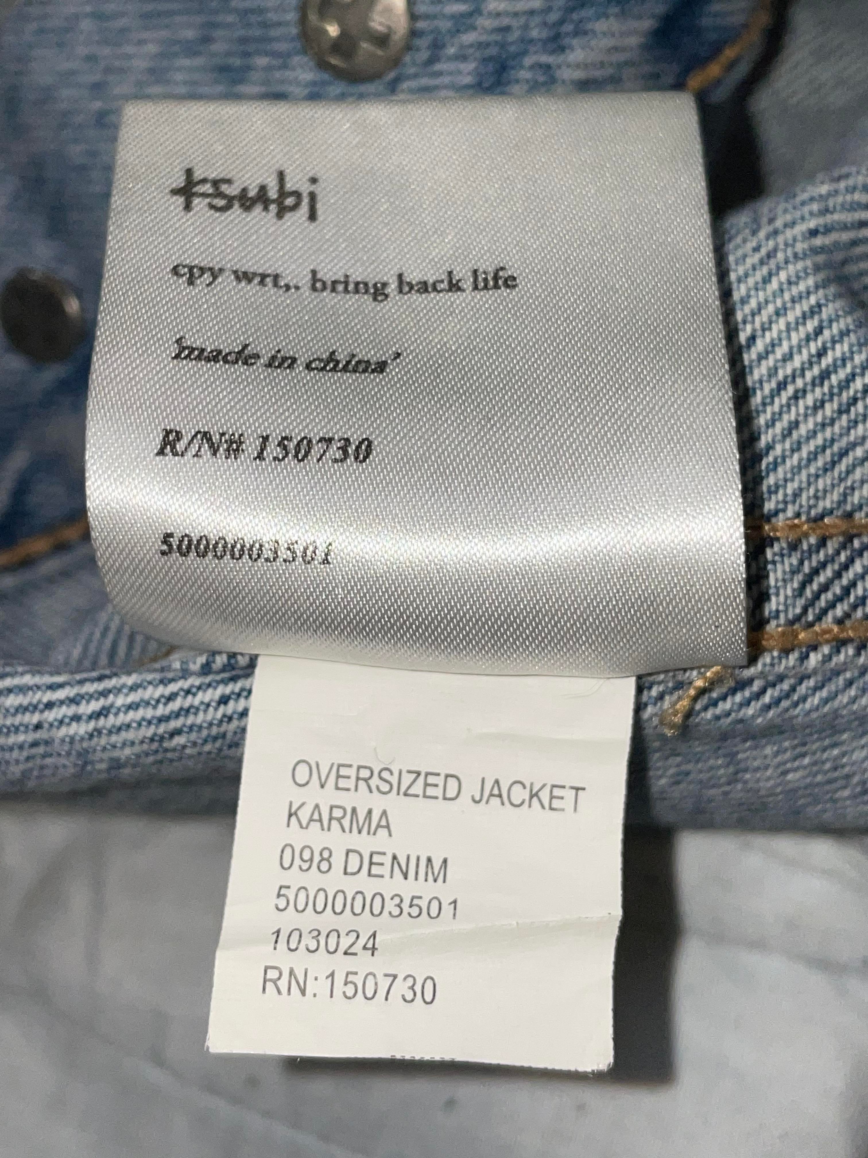 Ksubi Light Wash 'Krisis' Denim Jacket