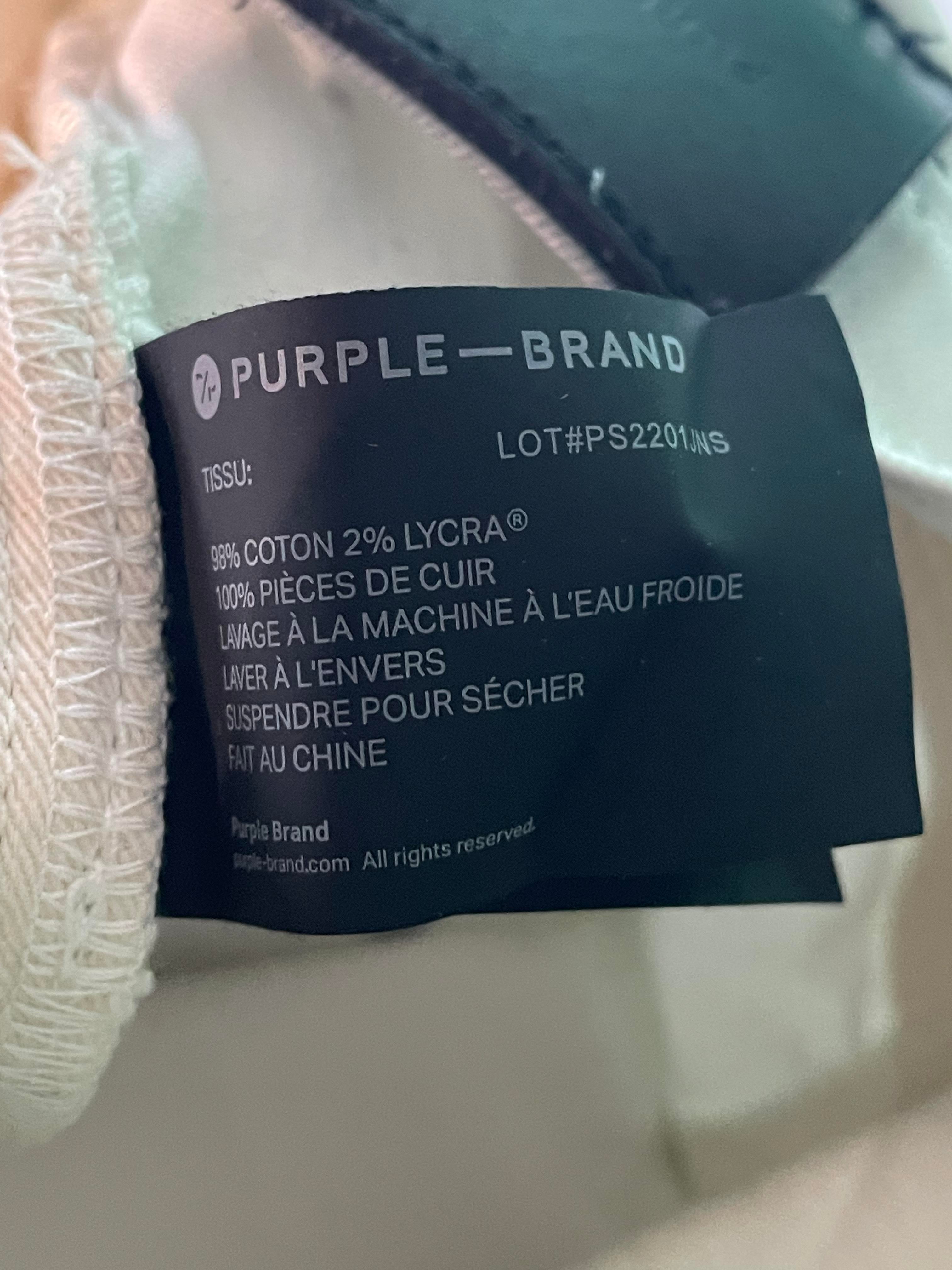 Purple Brand White Paint Jeans