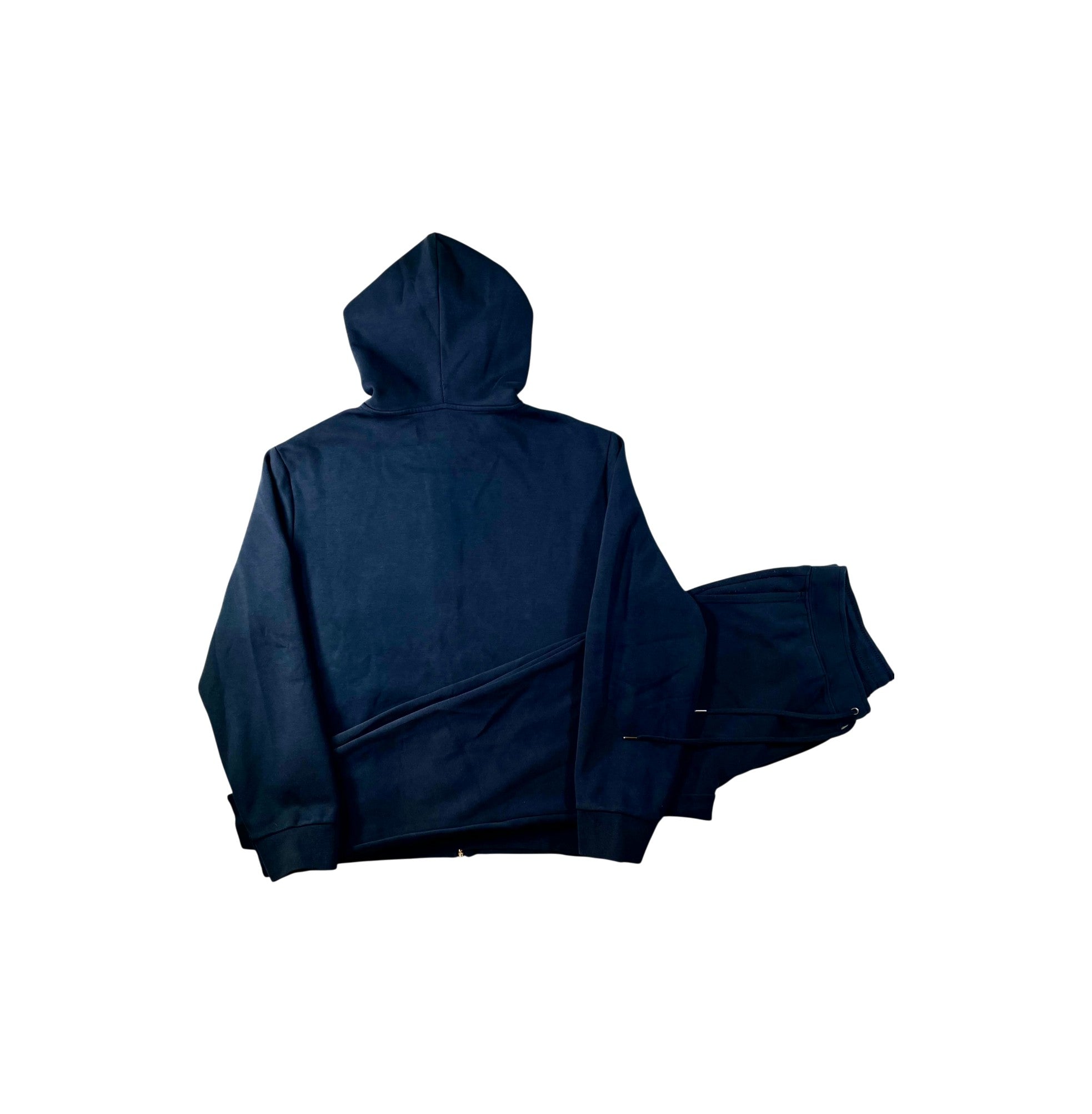 Polo "Tech" Navy & White Sweatsuit