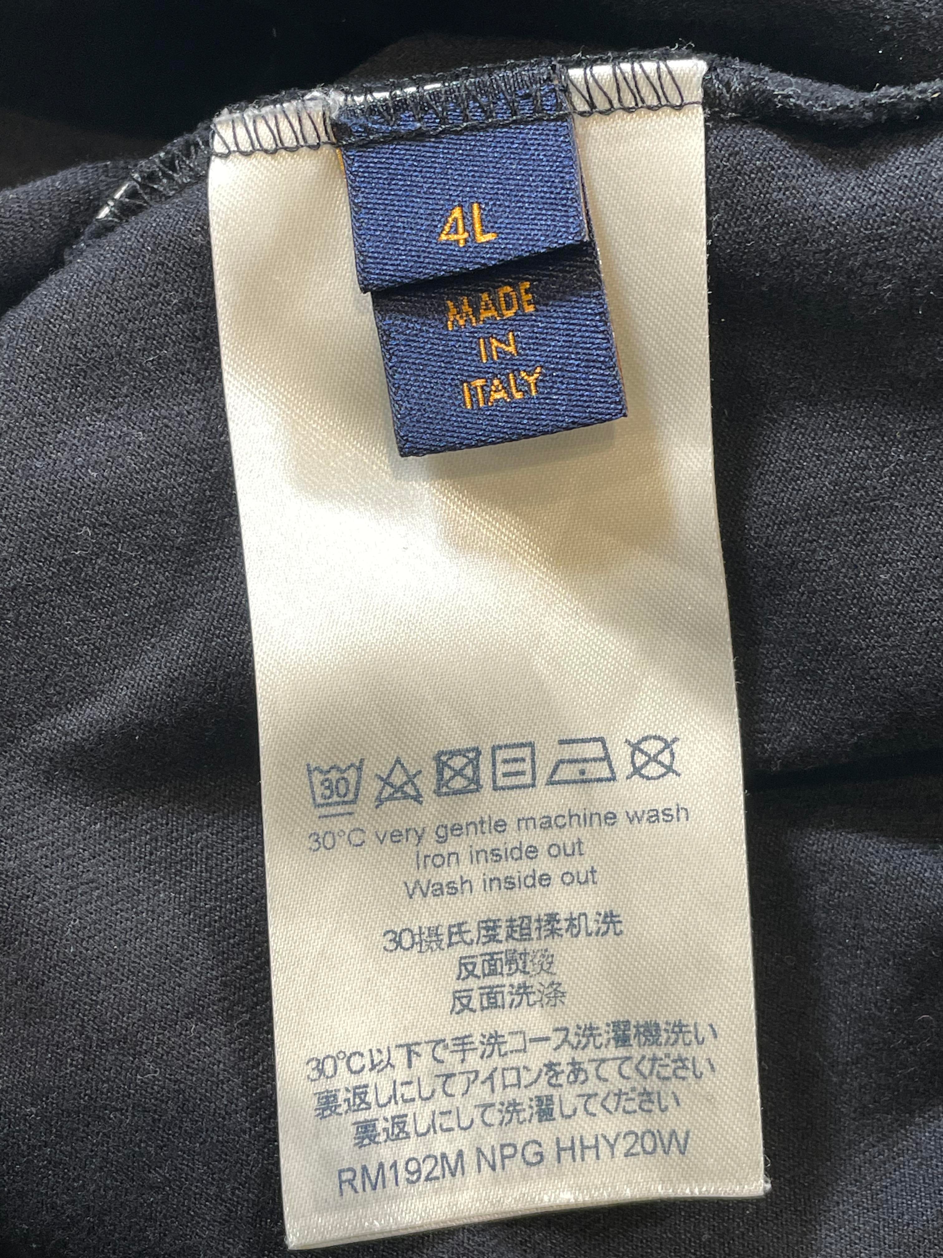 Louis Vuitton Black & White All Over Tee