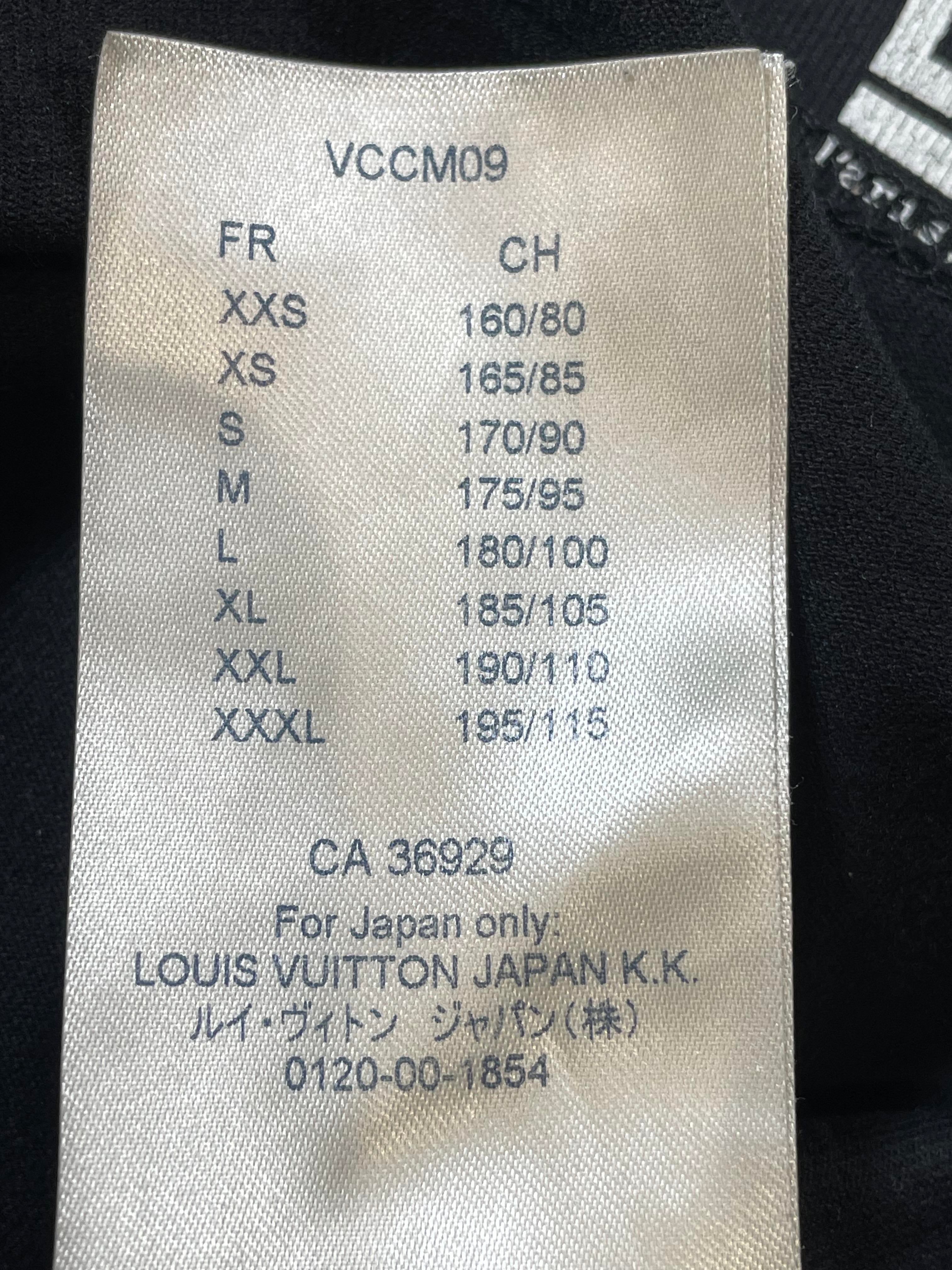 Louis Vuitton Black & White All Over Tee