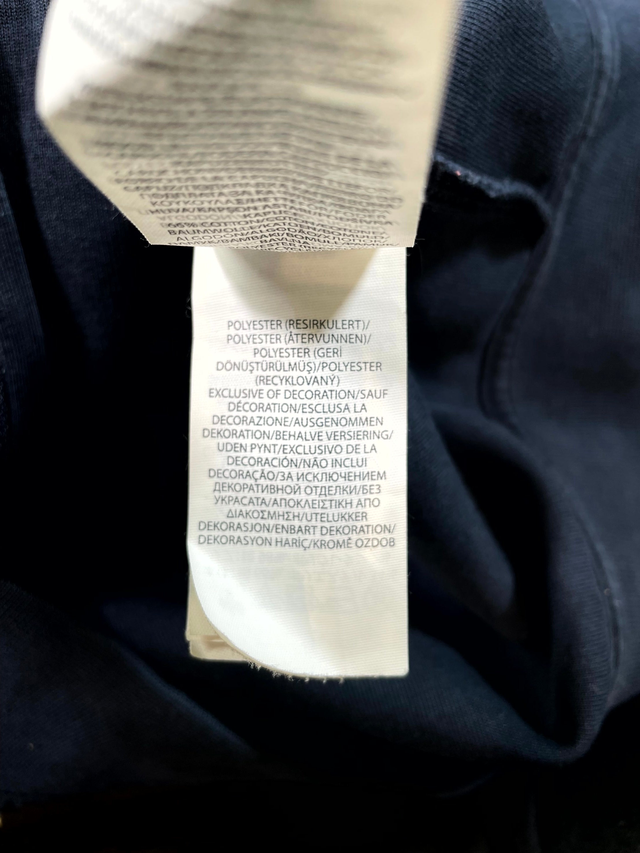 Polo "Tech" Navy & White Sweatsuit