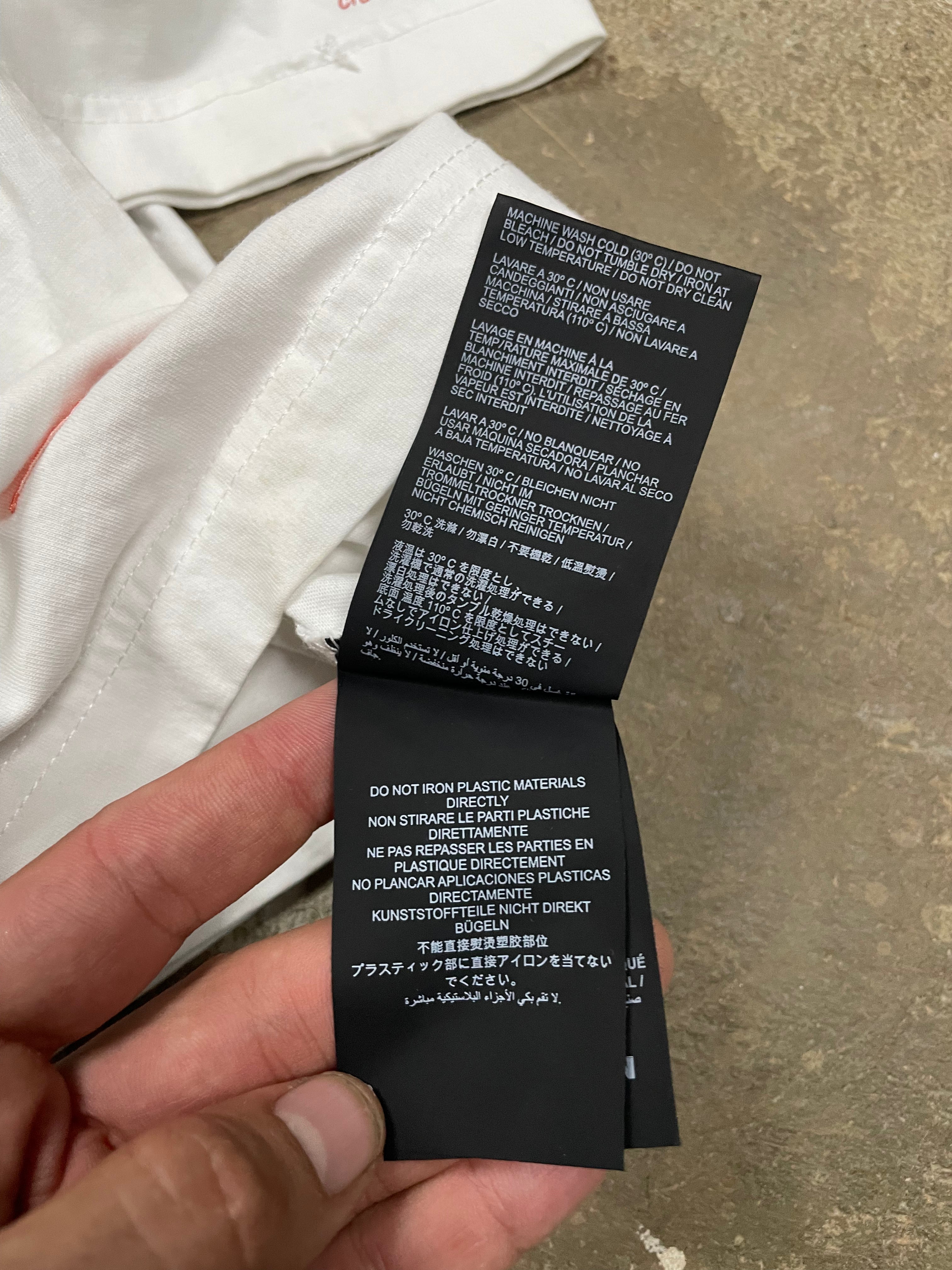 Heron Preston NASA Tee White Used XS