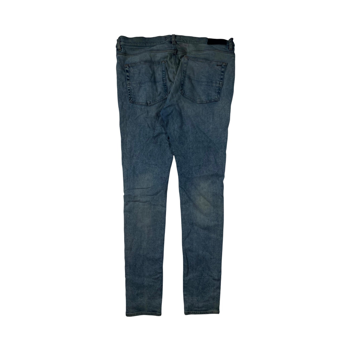 Amiri "MX1" Patch Stone Wash & Black Jeans