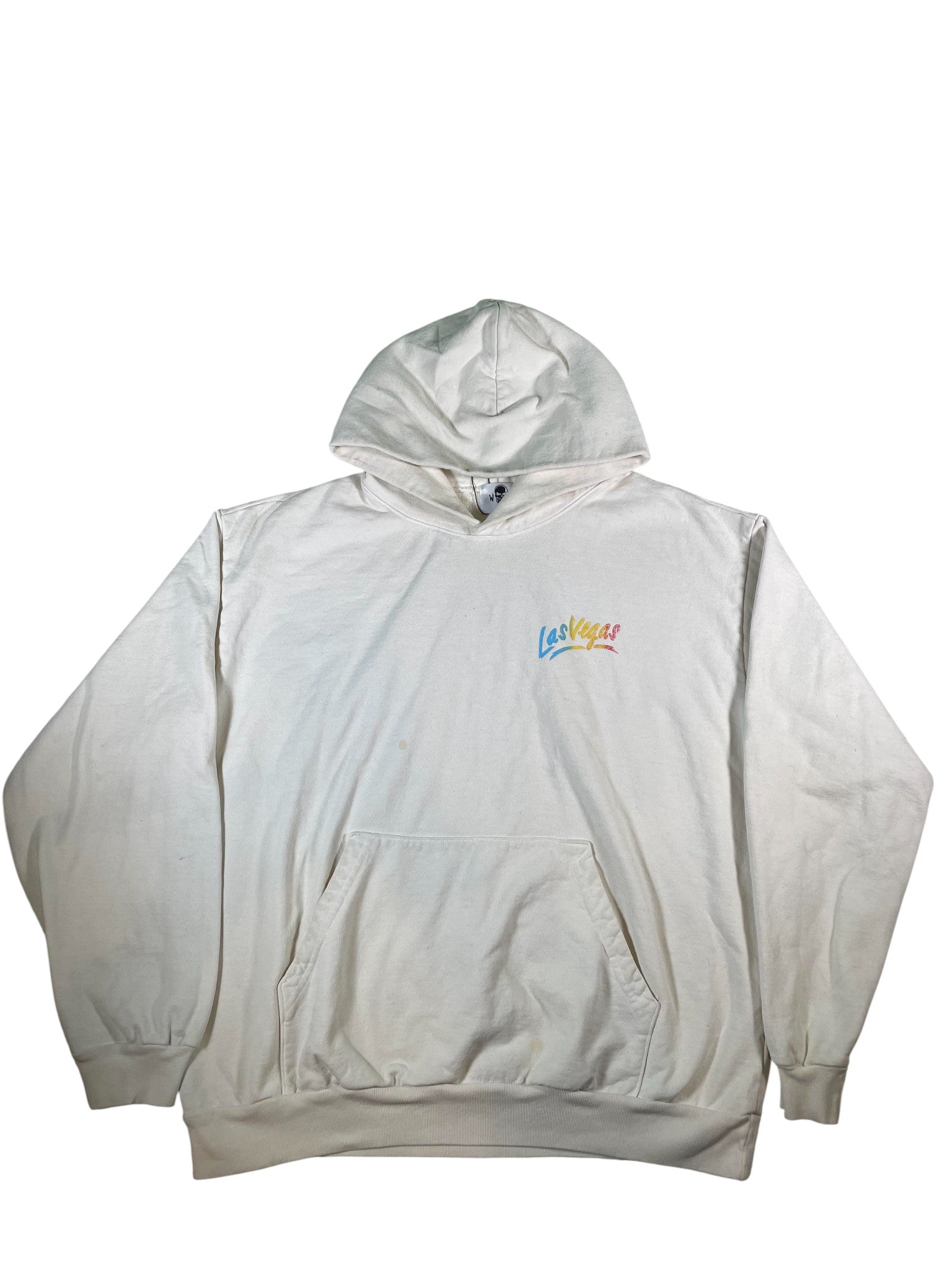 Warren Lotas 'Las Vegas' Cream Hoodie