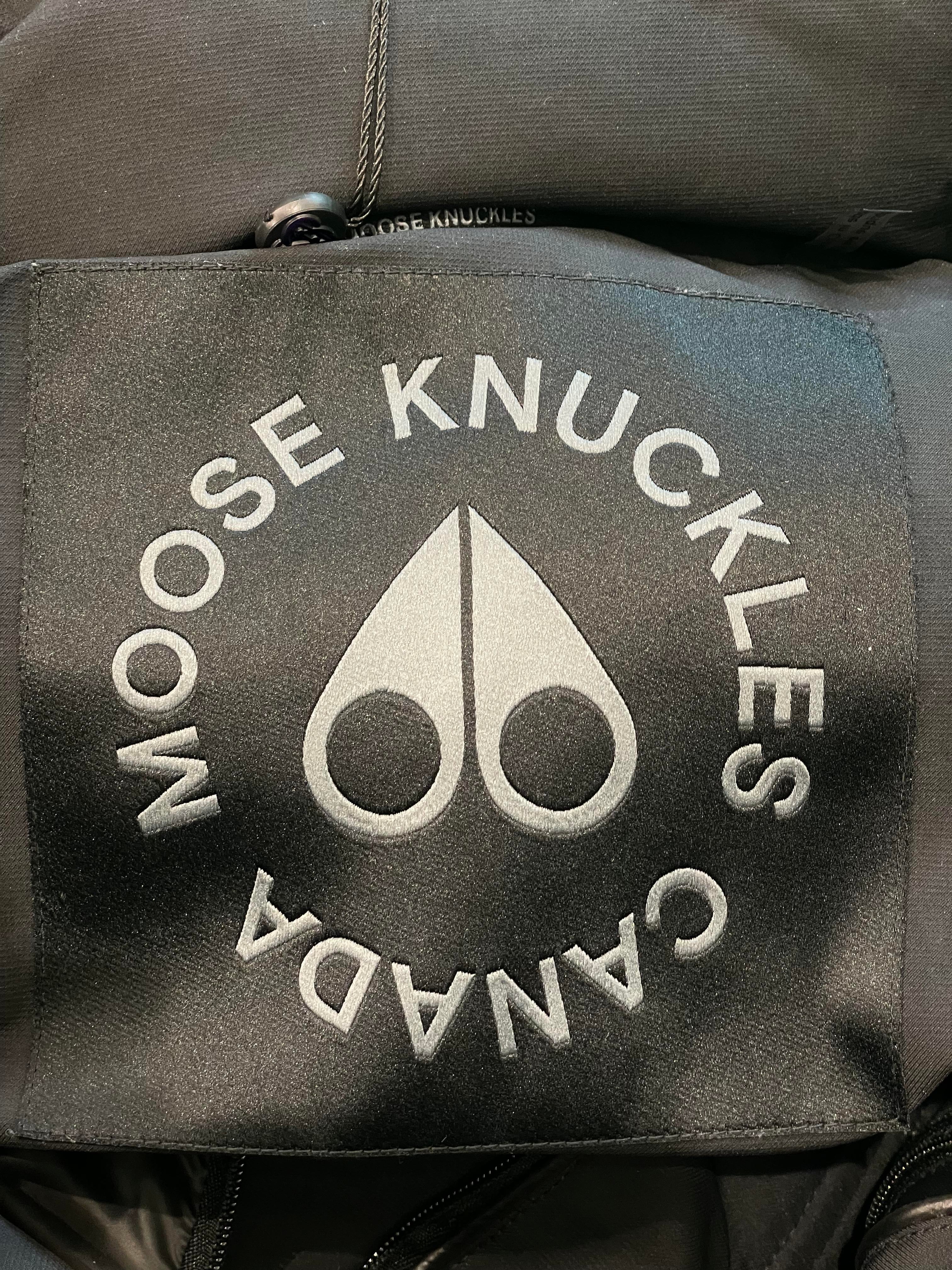 Moose Knuckles Black Parka