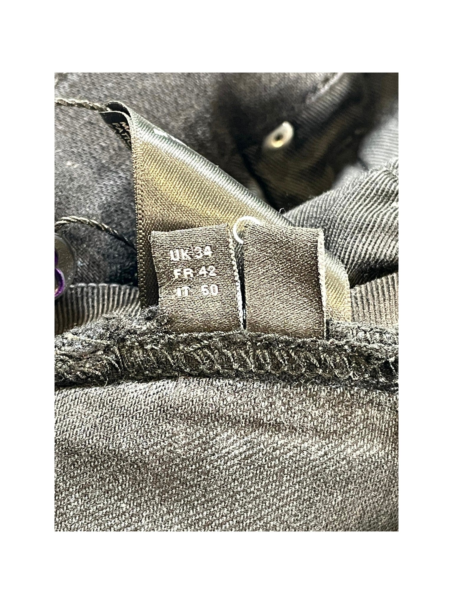 Amiri Stripe Black Wash & Blue Jeans
