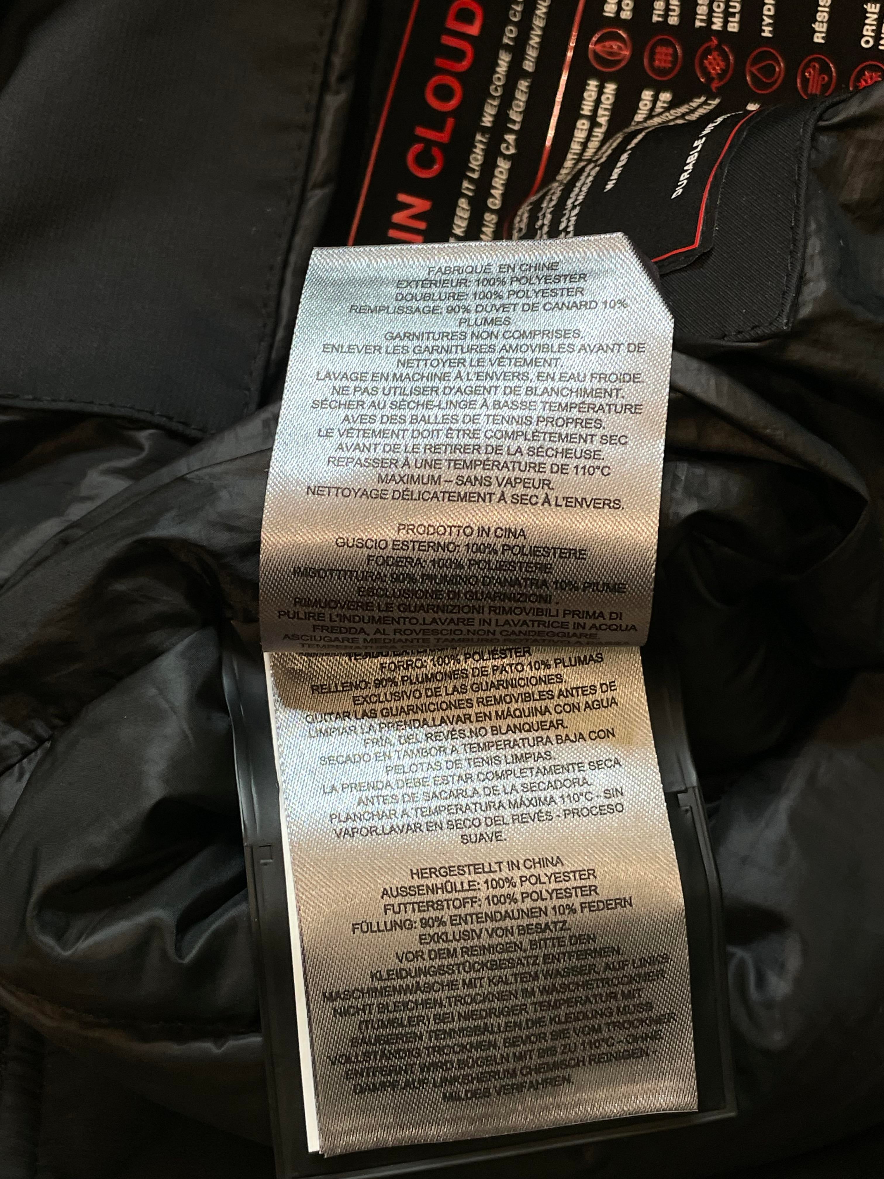 Moose Knuckles Black Parka