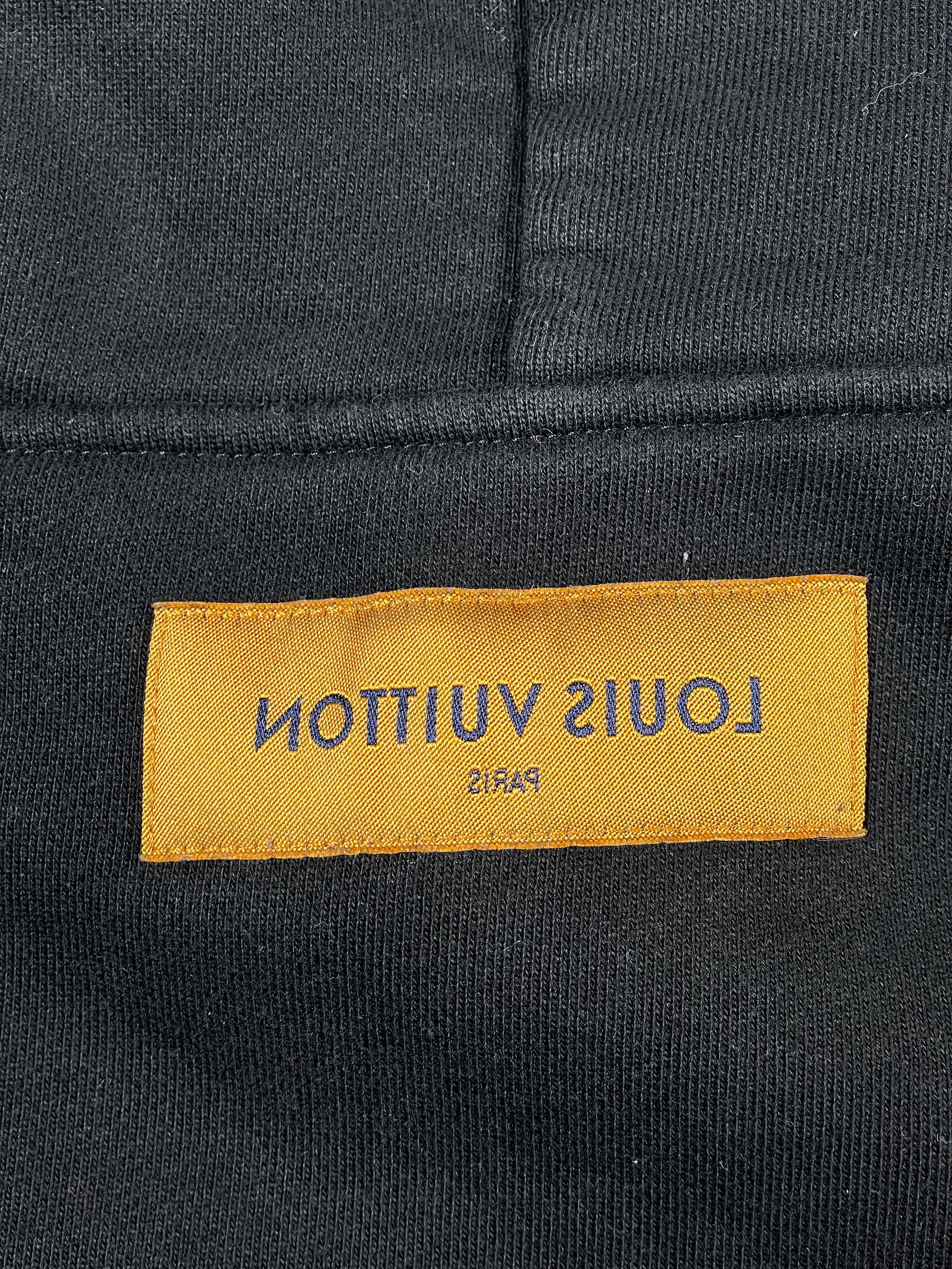 Louis Vuitton 'Staple Edition' Black Hoodie