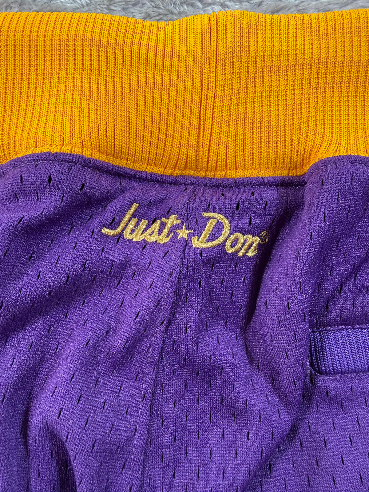 Just Don Mitchell n Ness Los Angeles Lakers Shorts