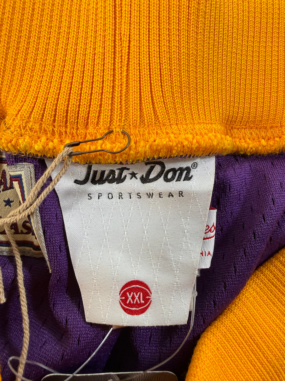 Just Don Mitchell n Ness Los Angeles Lakers Shorts