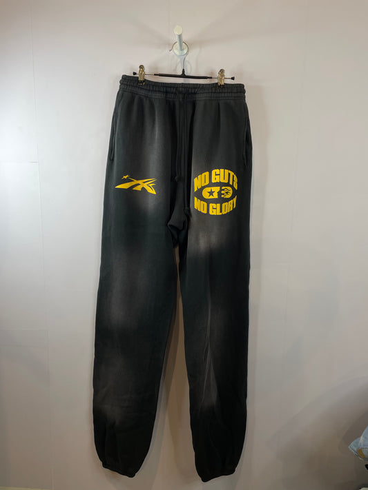 Hellstar No Guts No Glory Black Sweatpants