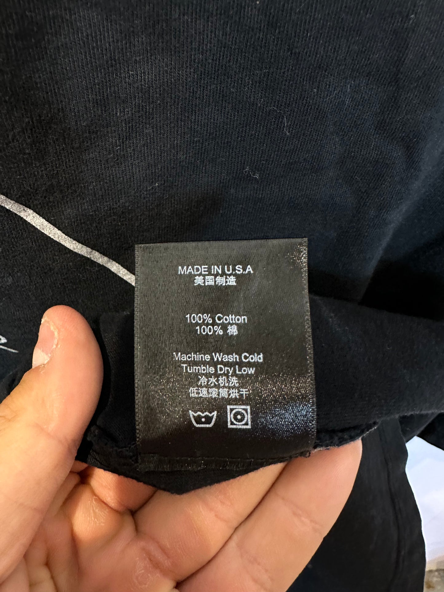 Rhude Tee Navy Devil Eye Used Small