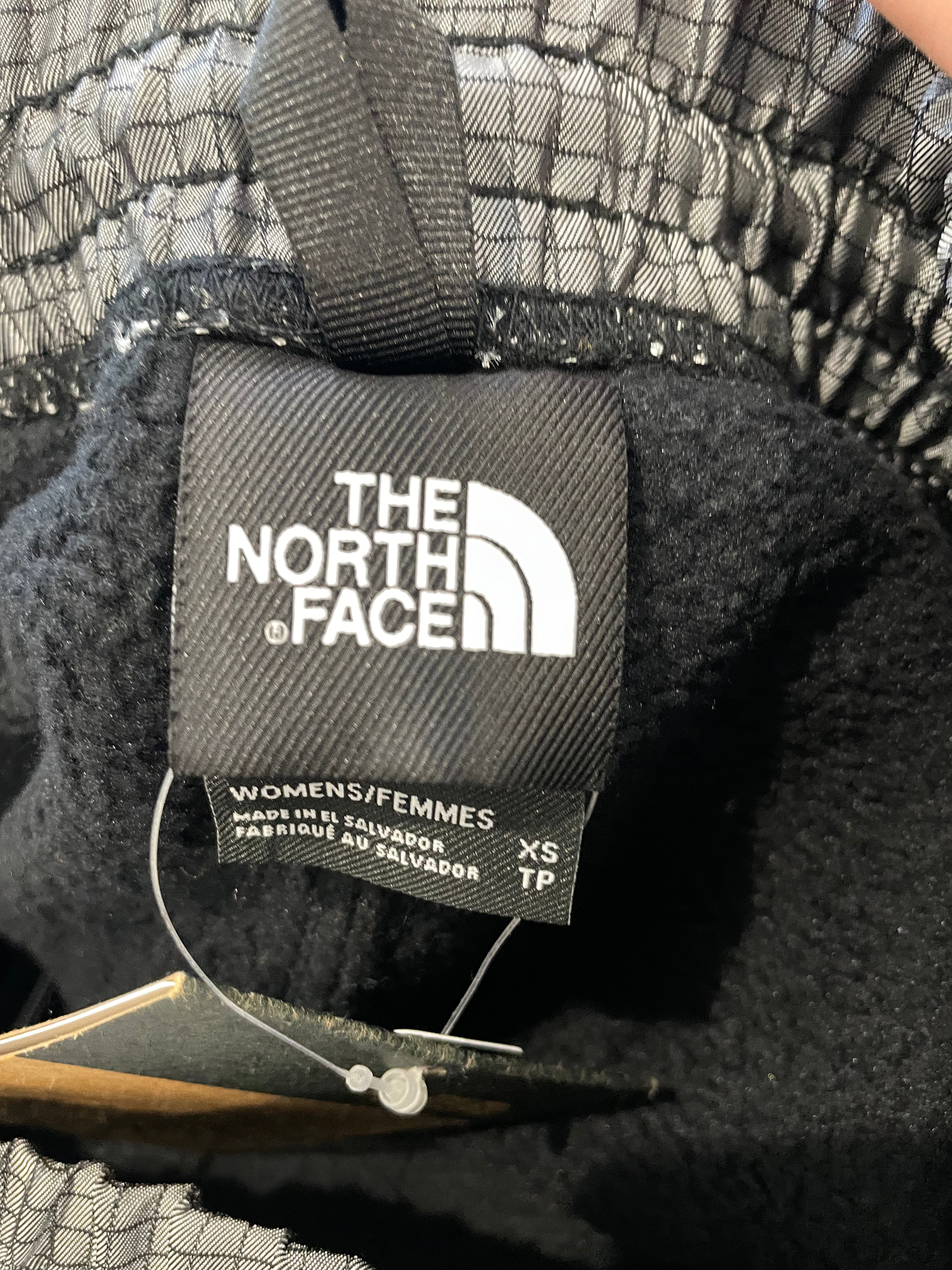The North Face Fleece Black Grey Sweatpants