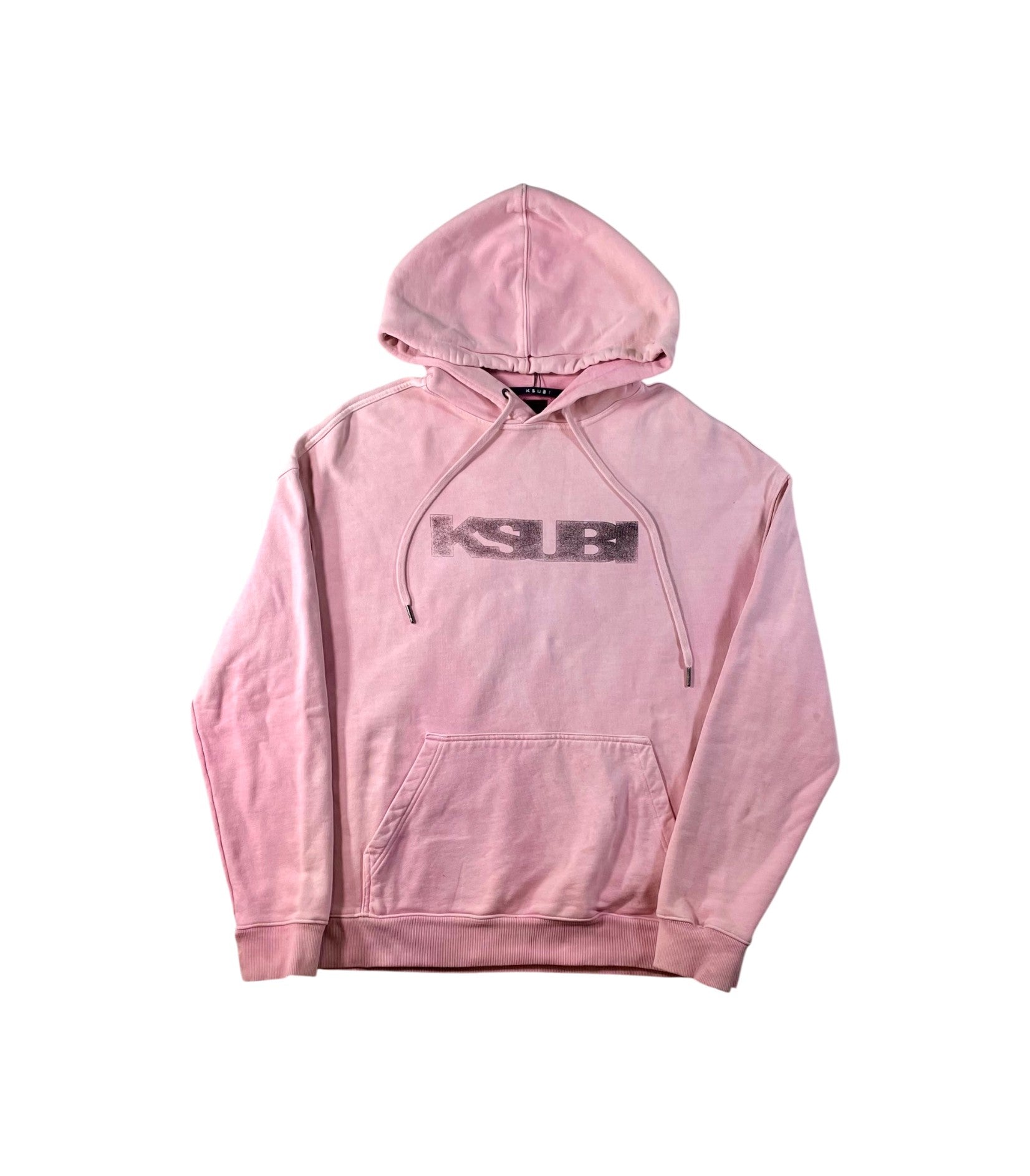 Ksubi Pink & Black Hoodie