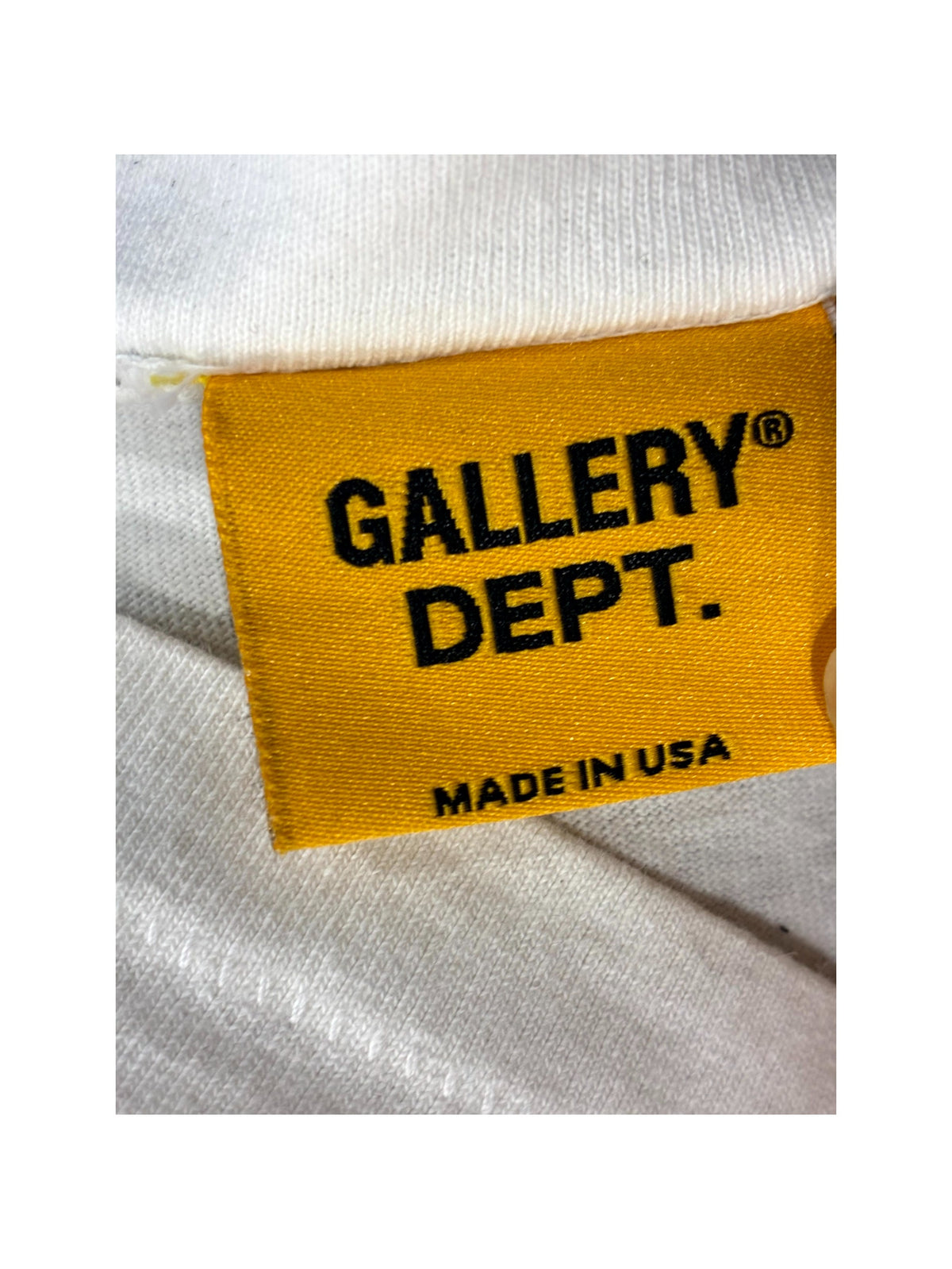 Gallery Dept Souvenir White & Black Tee