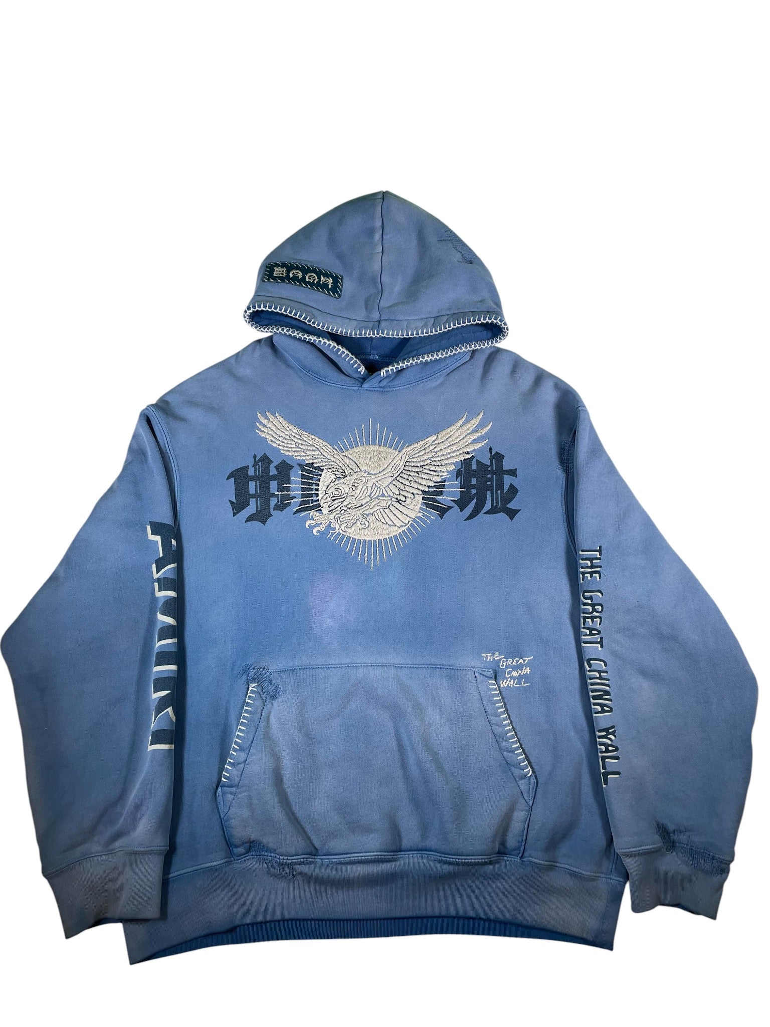 Amiri 'TGCW' Blue Hoodie