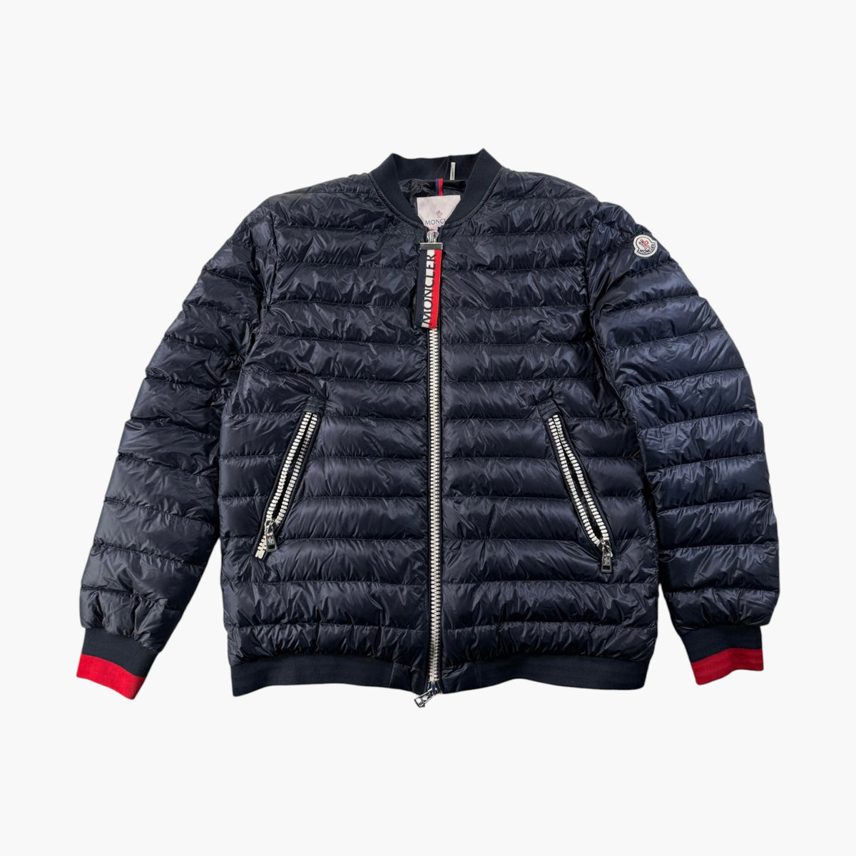 Moncler Daneb Thin Navy Puffer Jacket