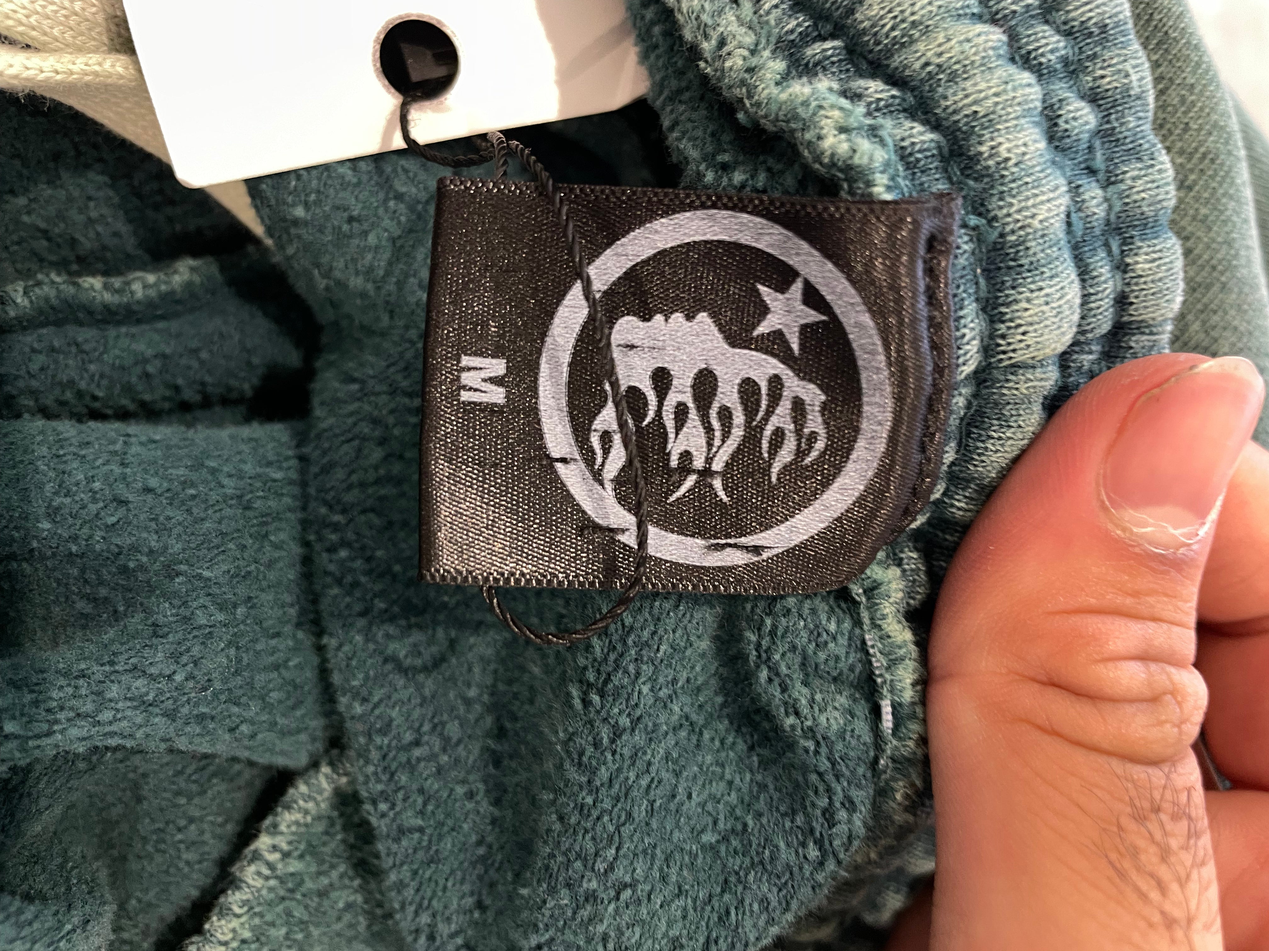 Hellstar Green & Pink Sweatpants