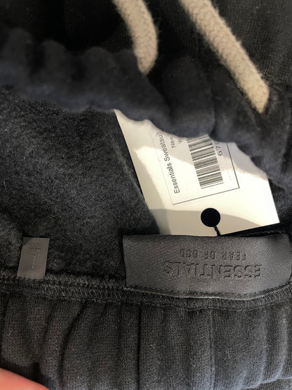 Essentials Jet Black Sweatsuit