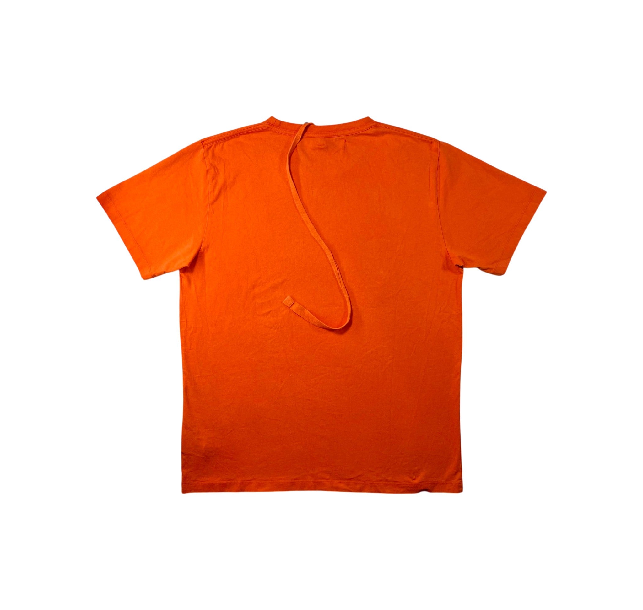 Off White Logo Orange & Black Tee